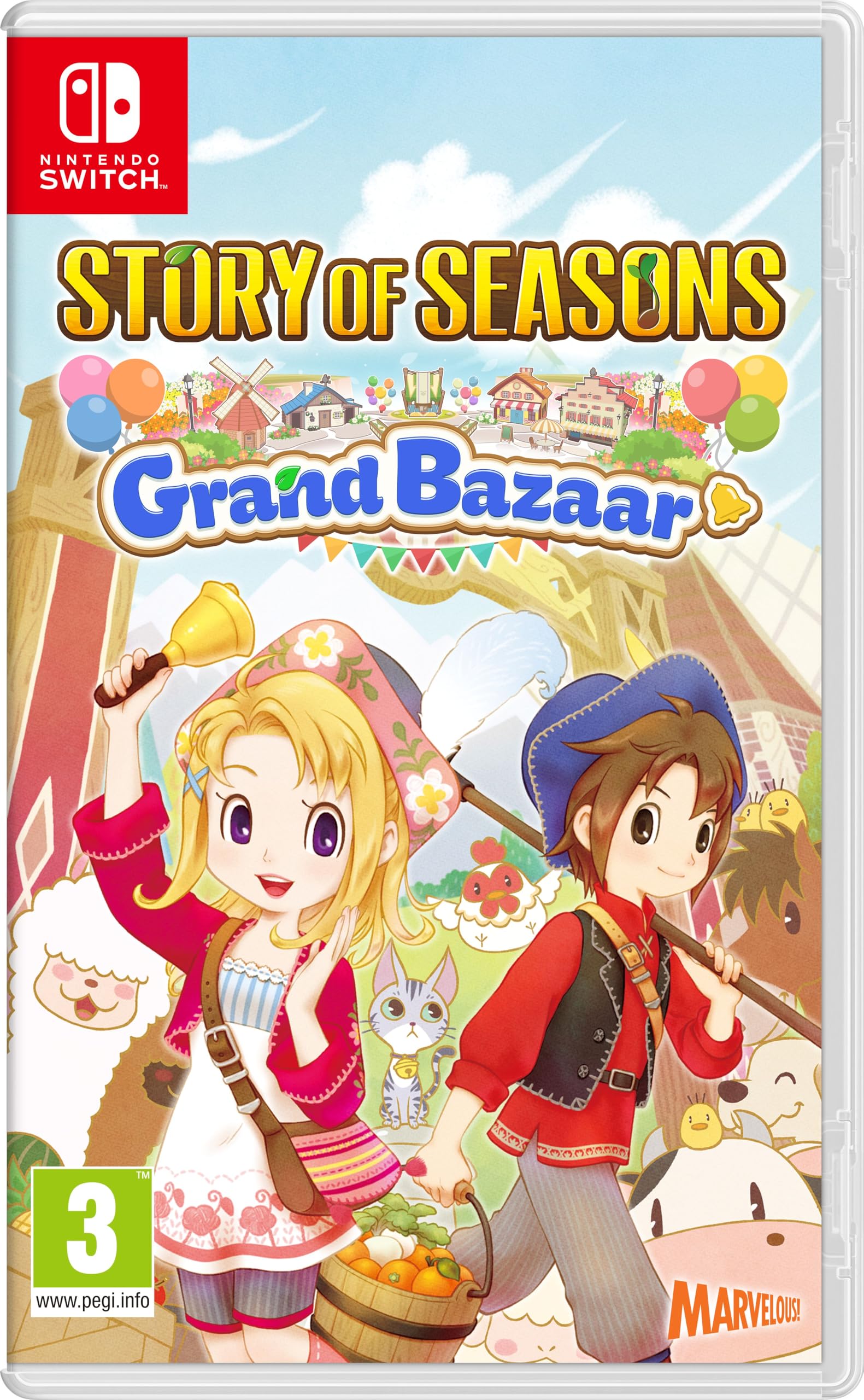 Story of Seasons: Grand Bazaar - Nintendo Switch