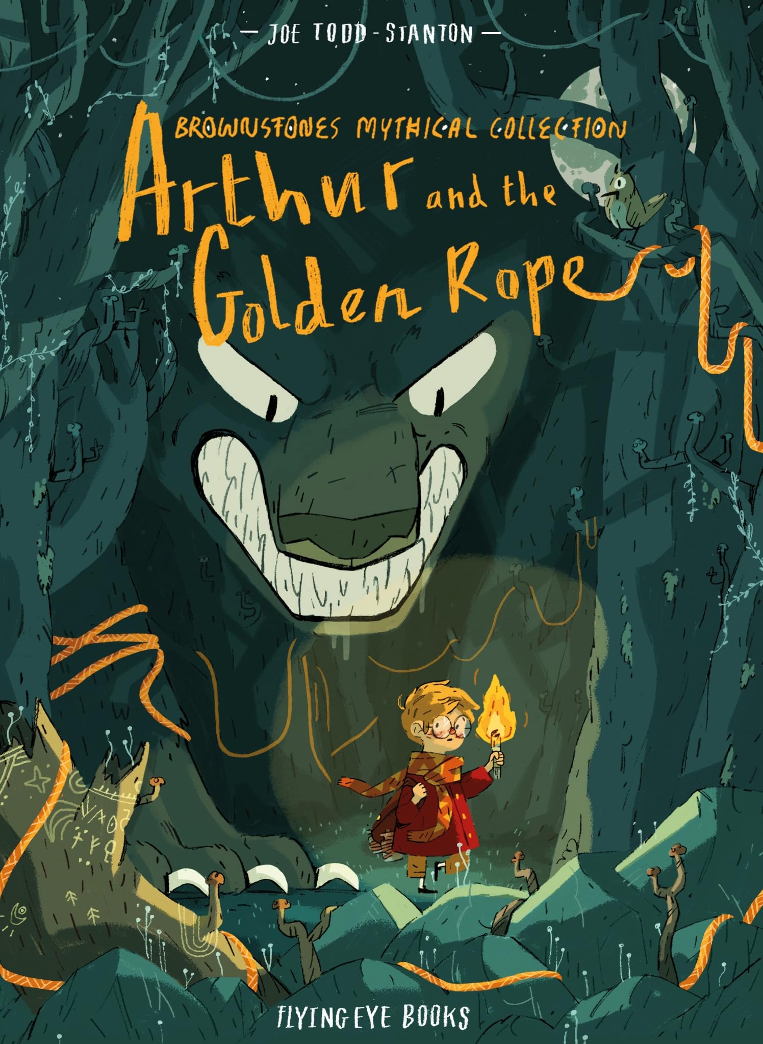 Flying Eye Books Arthur and the Golden Rope (Brownstone's Mythical Collection, 1) | Paperback | English