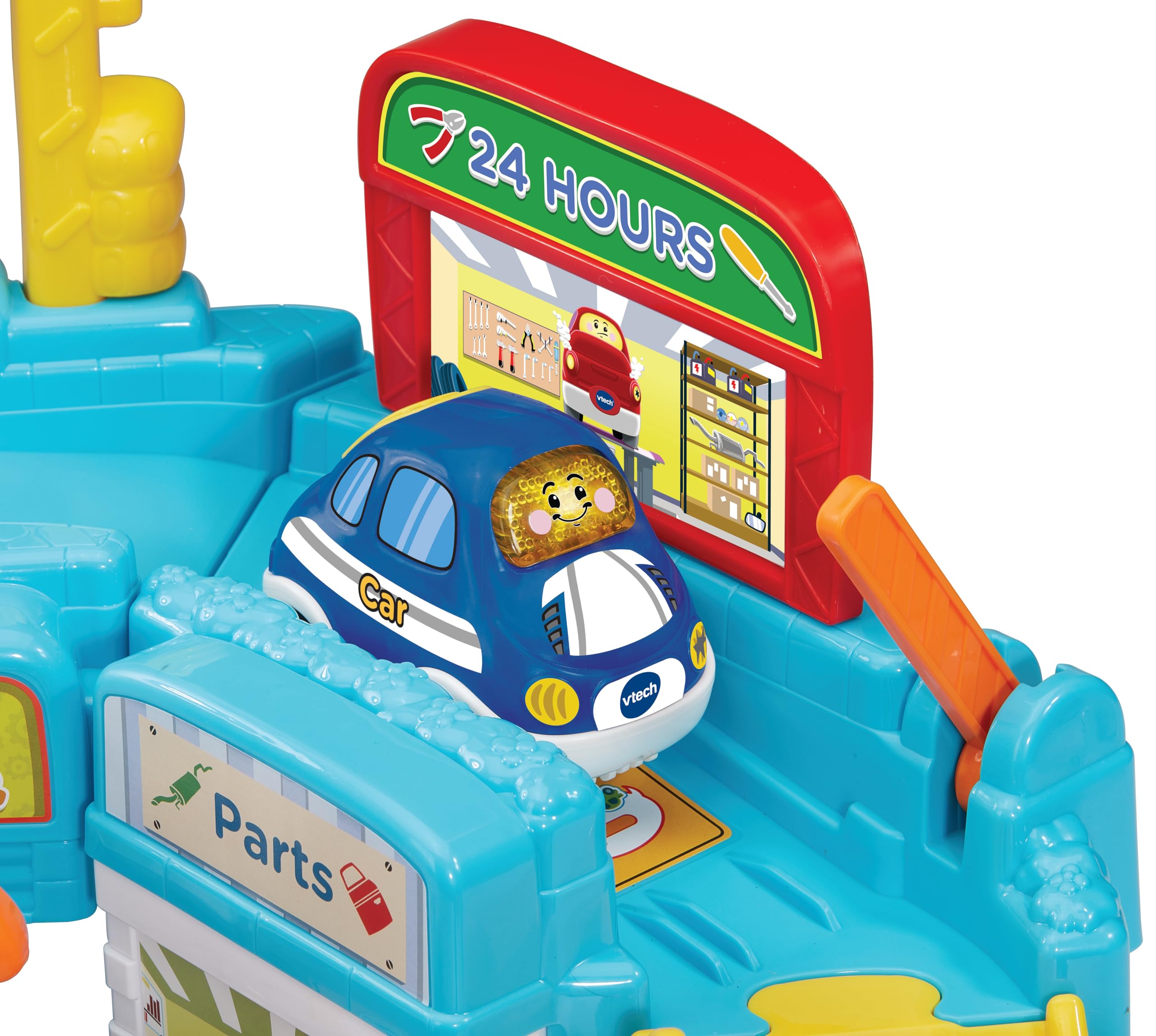 VTech Toot-Toot Drivers Repair Centre - Interactive Car Play Set with SmartPoint Technology 7