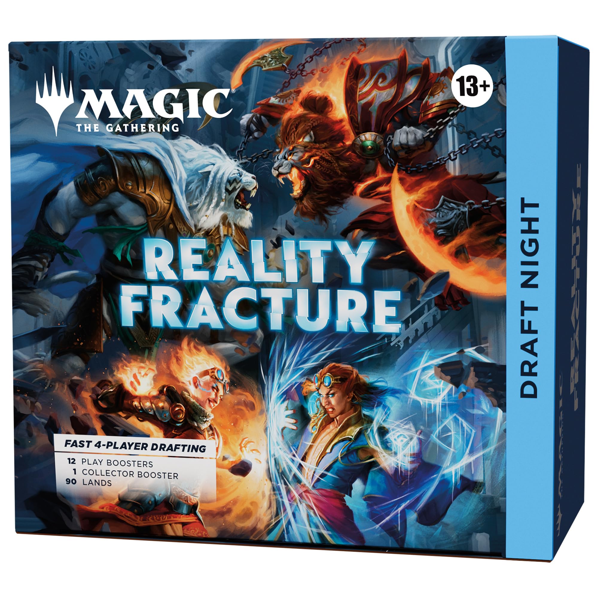 Magic: The Gathering Reality Fracture Draft Night - 4 Player Draft Kit | 12 Play Boosters, 1 Collector Booster 1