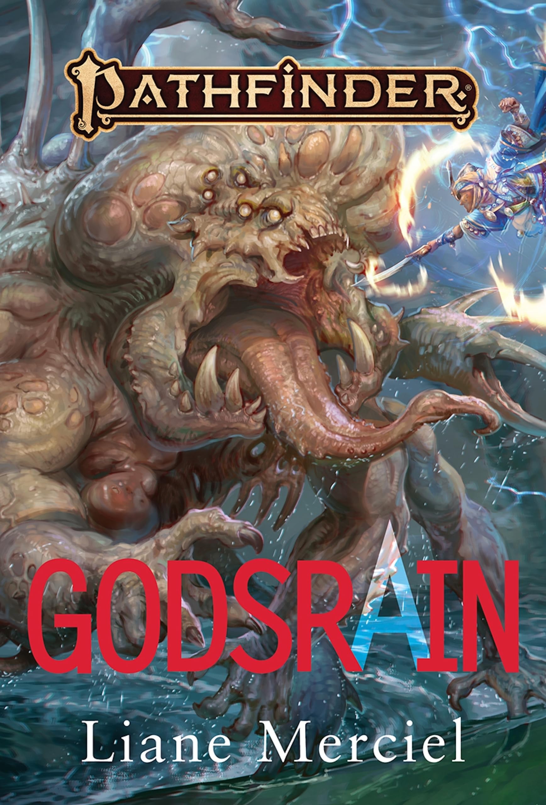 Paizo Godsrain: A Pathfinder Novel | Paperback | English