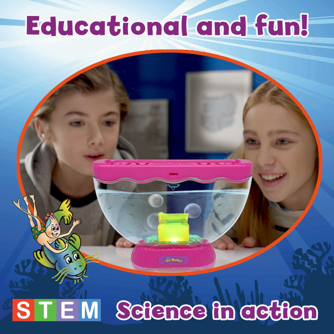 Sea Monkeys Ocean Treasure Aquarium - Educational Science Kit for Kids 6+