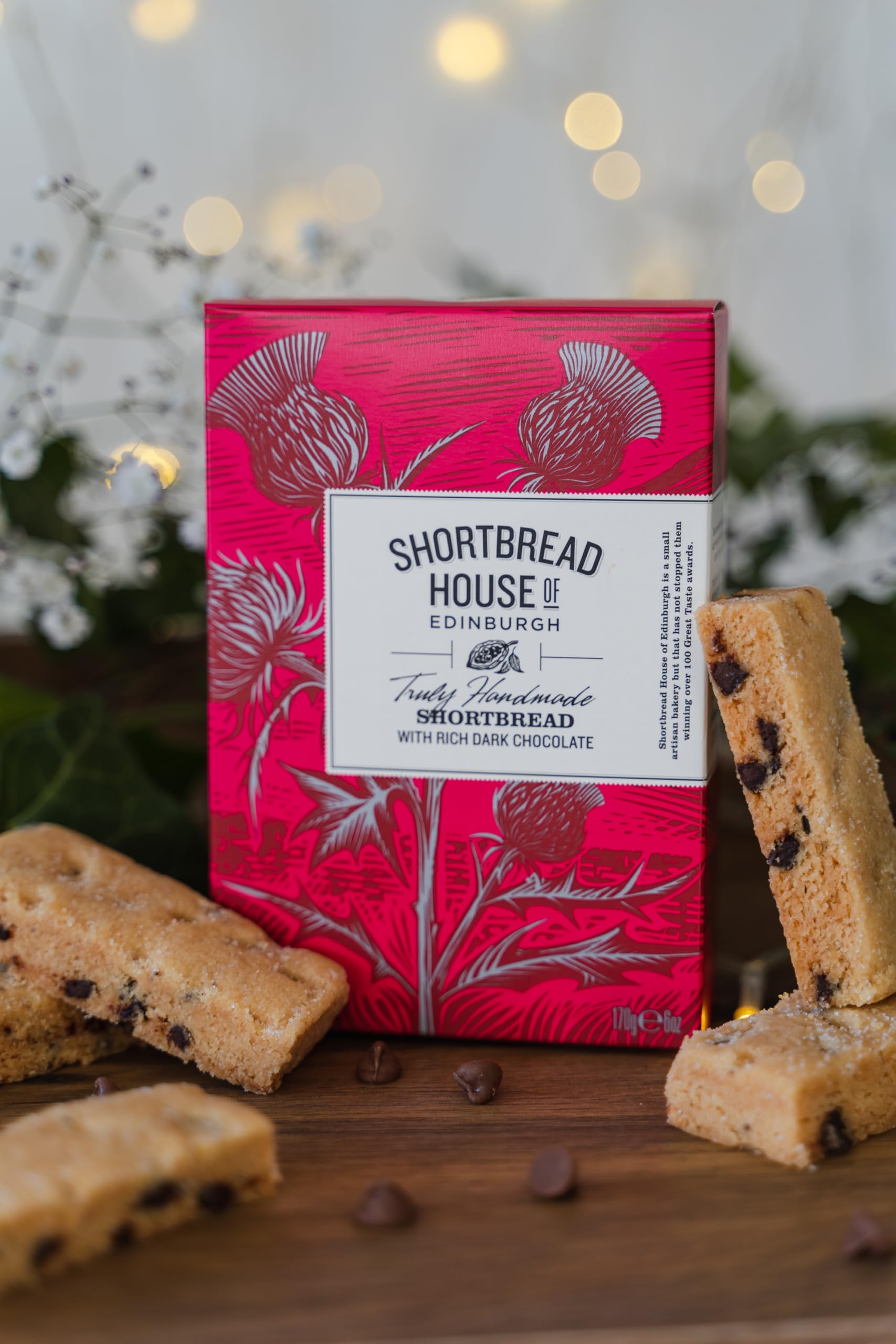 Shortbread House of Edinburgh Handmade Dark Chocolate Shortbread Fingers 3