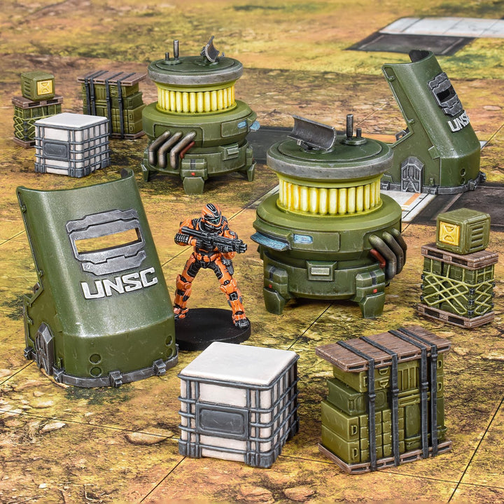 Mantic Games Halo Flashpoint UNSC Scenery Set (MGHAU101)