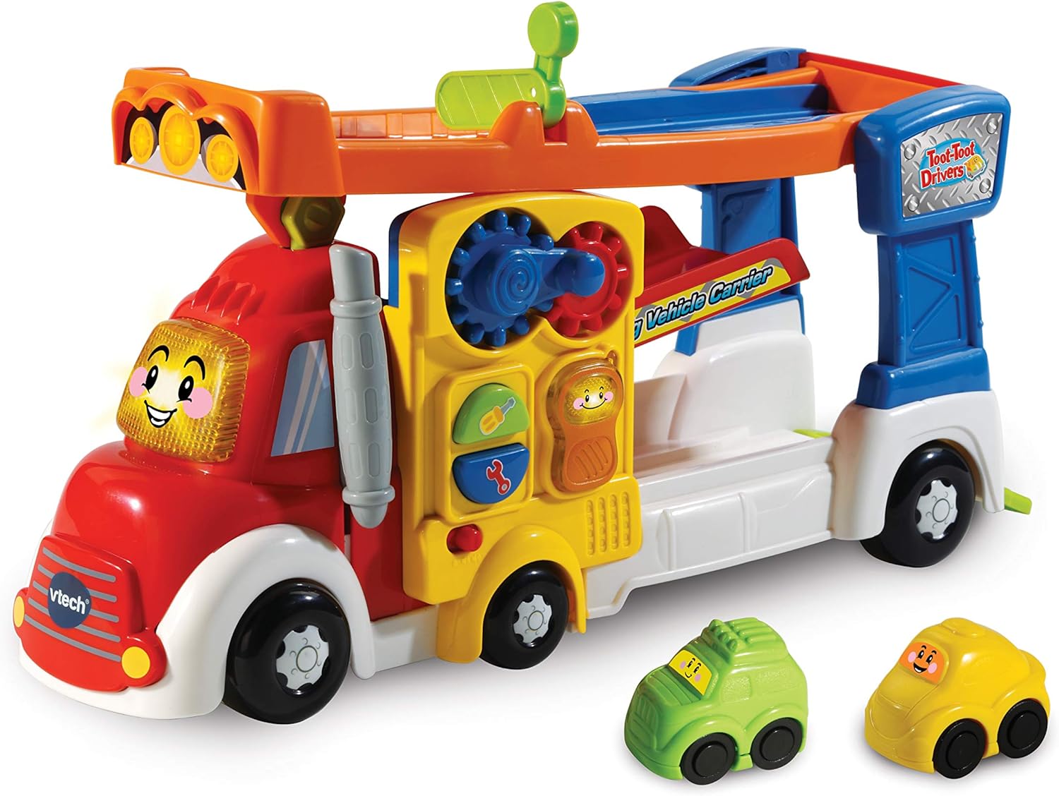 VTech Toot-Toot Drivers Big Vehicle Carrier - Interactive Musical Toy for Toddlers 12M+