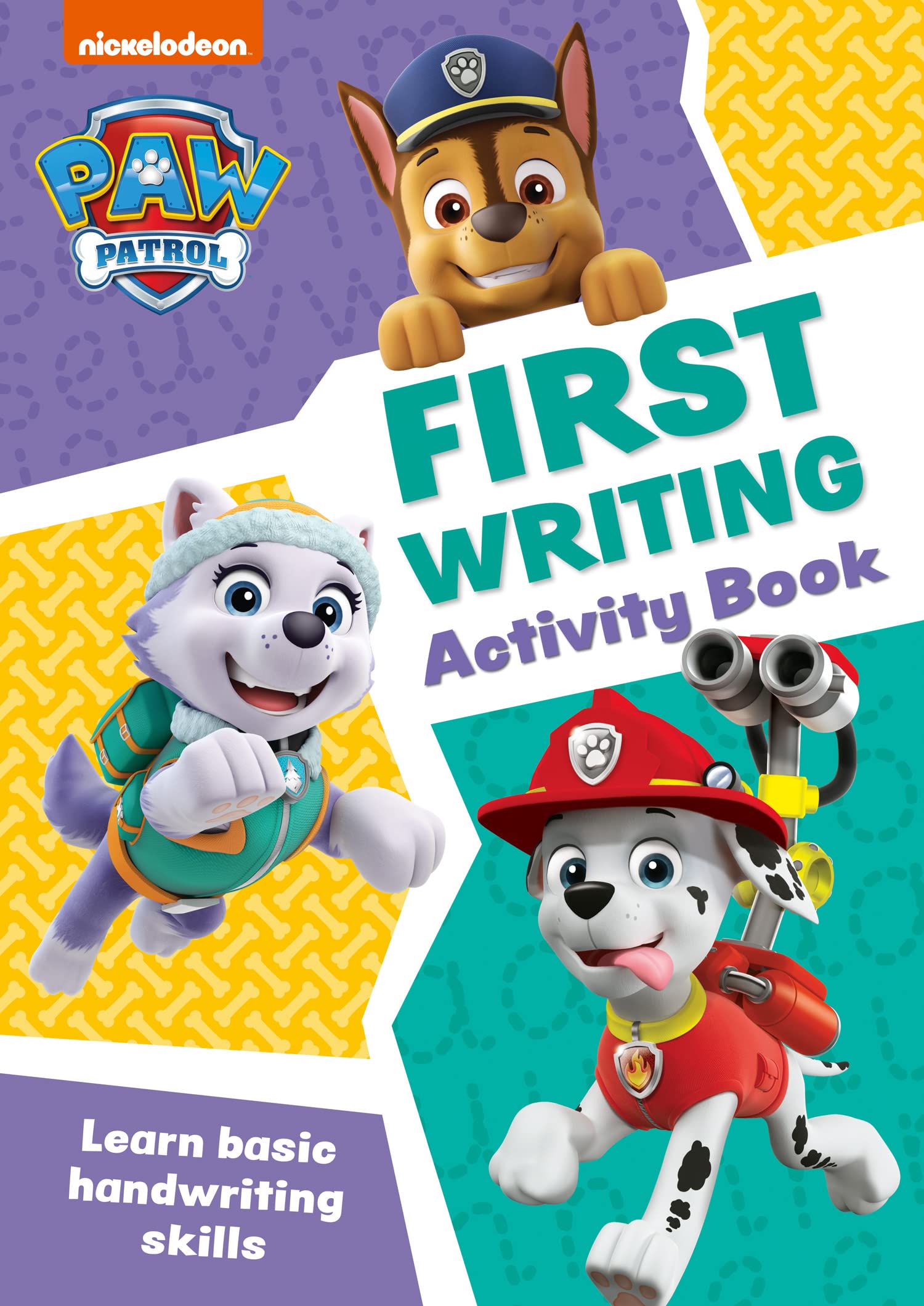 Collins PAW Patrol First Writing Activity Book - Ages 3-4 | Paperback