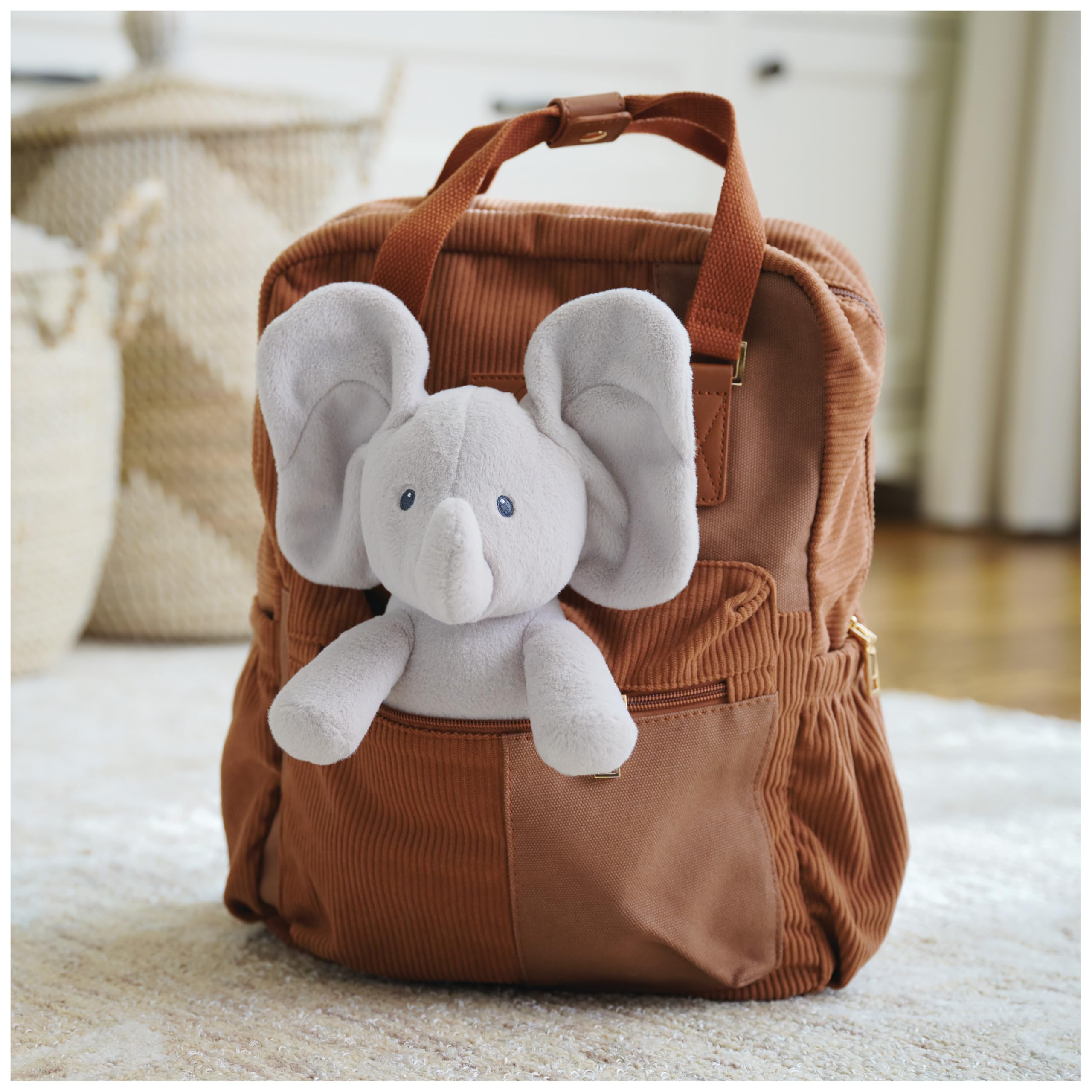 GUND Baby Peek-a-Boo Flappy Elephant Plush - Interactive Stuffed Animal for 6 Months and Up 14