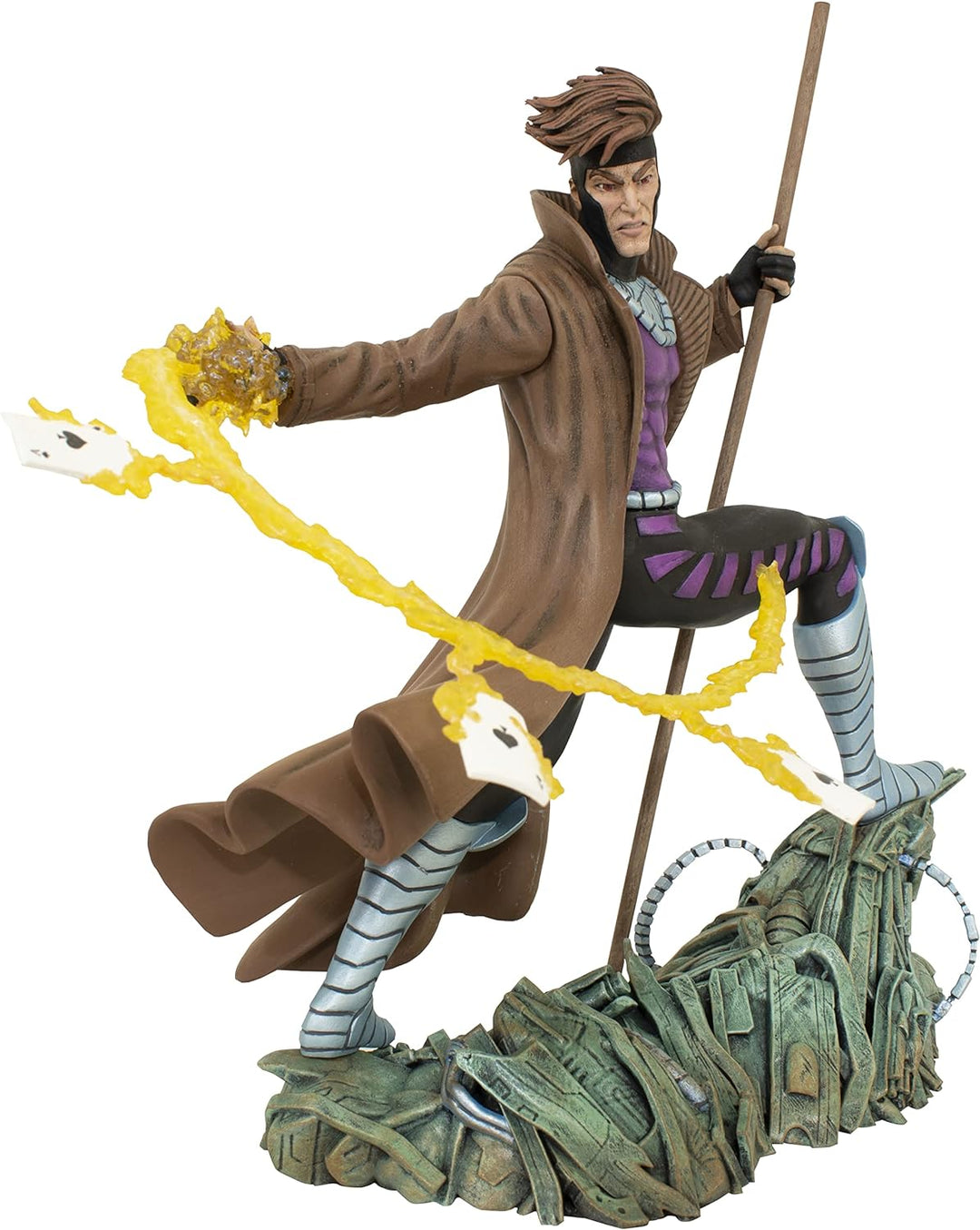 Diamond Select Toys Marvel Gambit PVC Statue Collectible Figure (85057)