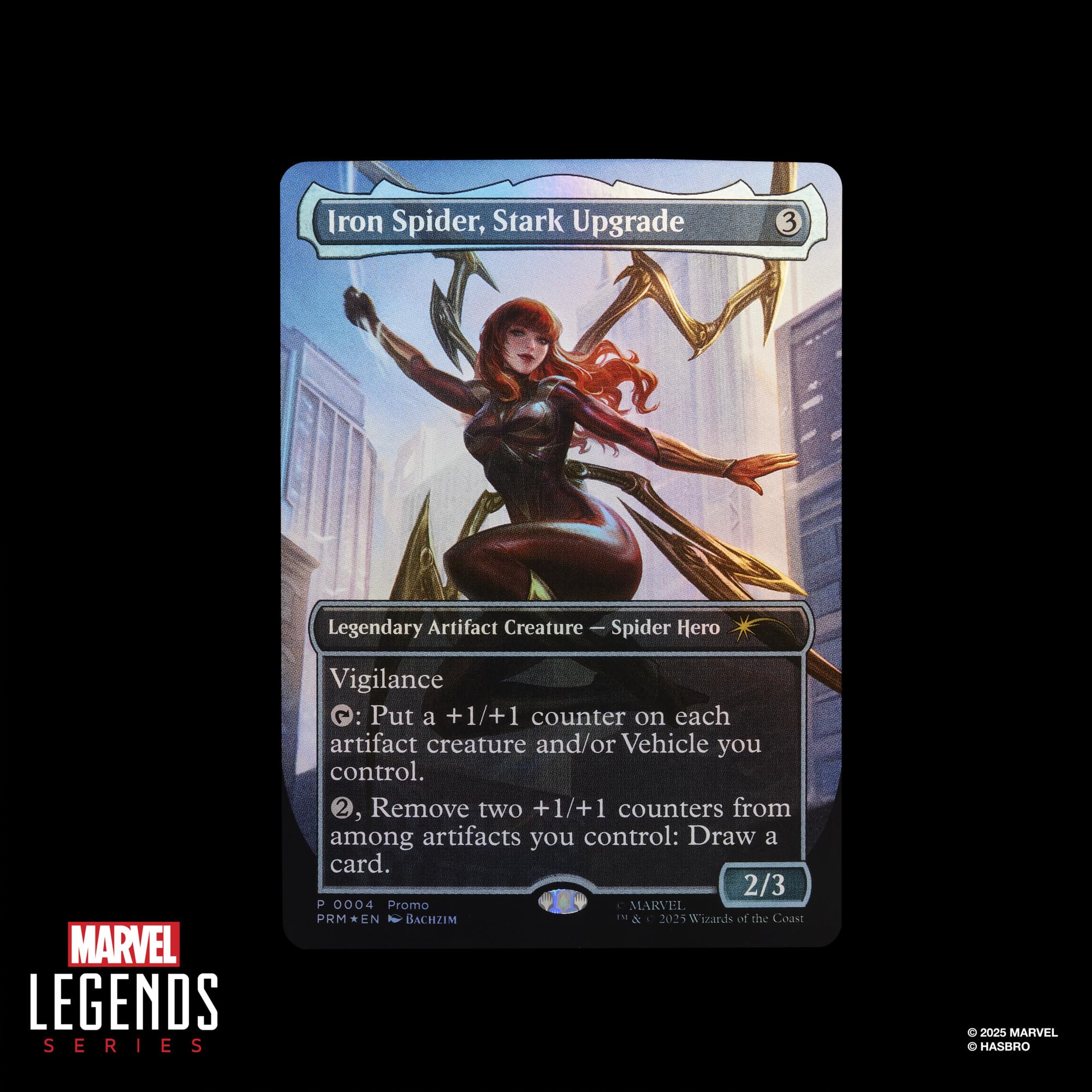 Marvel Legends Series Magic: The Gathering Mary Jane Watson (Iron Spider) Action Figure 12