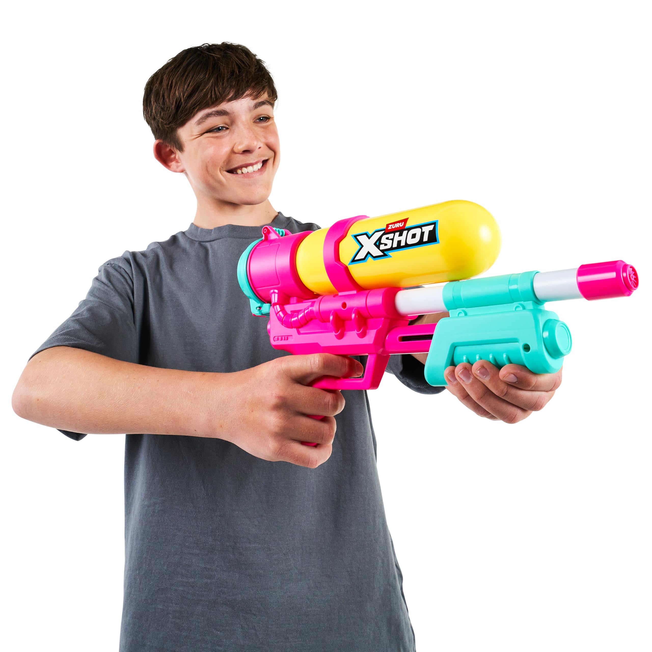 XSHOT Water Fast-Fill 80s Super Splash Water Blaster - 10M Range | 500ML Capacity | Purple 6