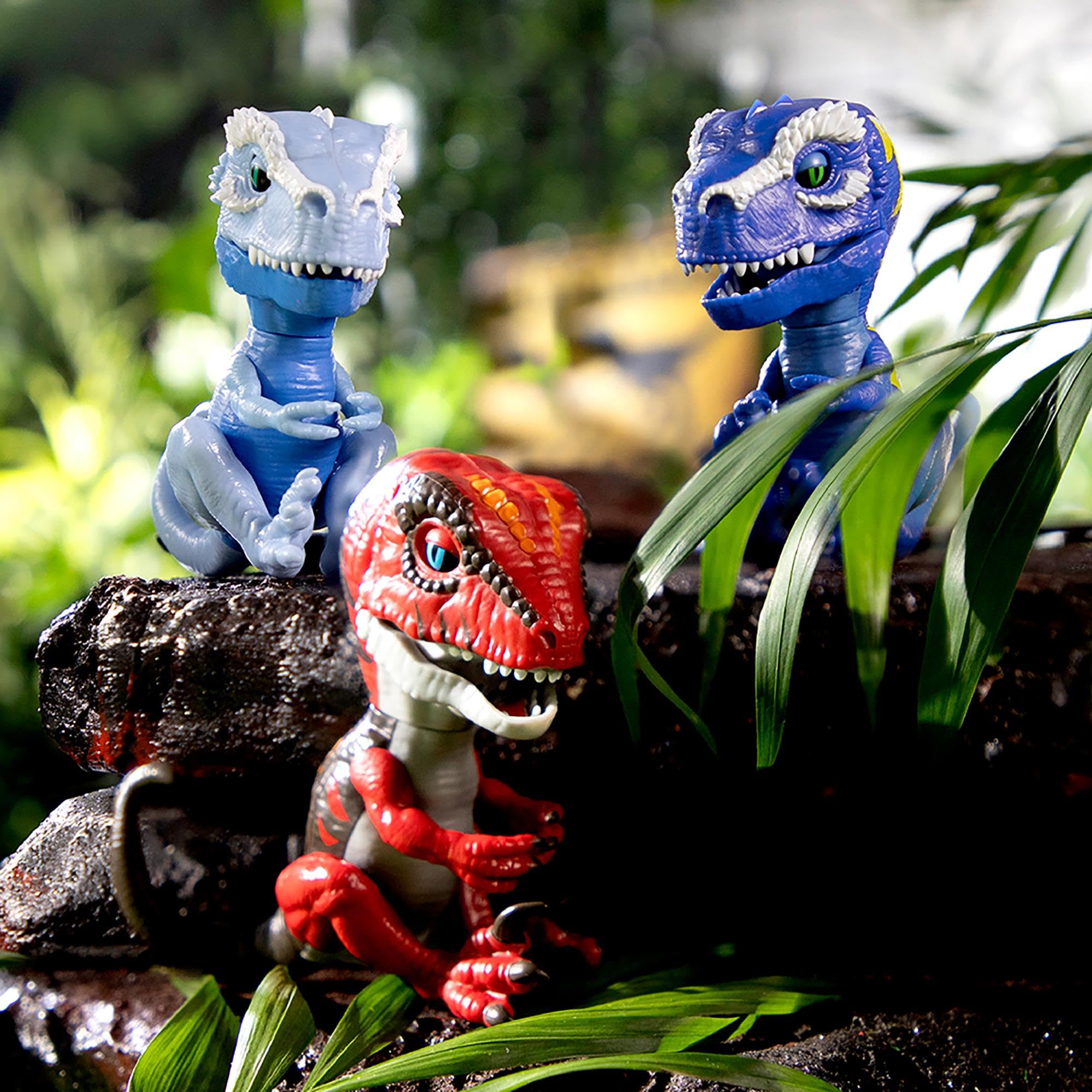 Untamed Roaring Dinos Interactive Raptor - Slash (Red), 40+ Sounds & Reactions, Ages 5+ 10