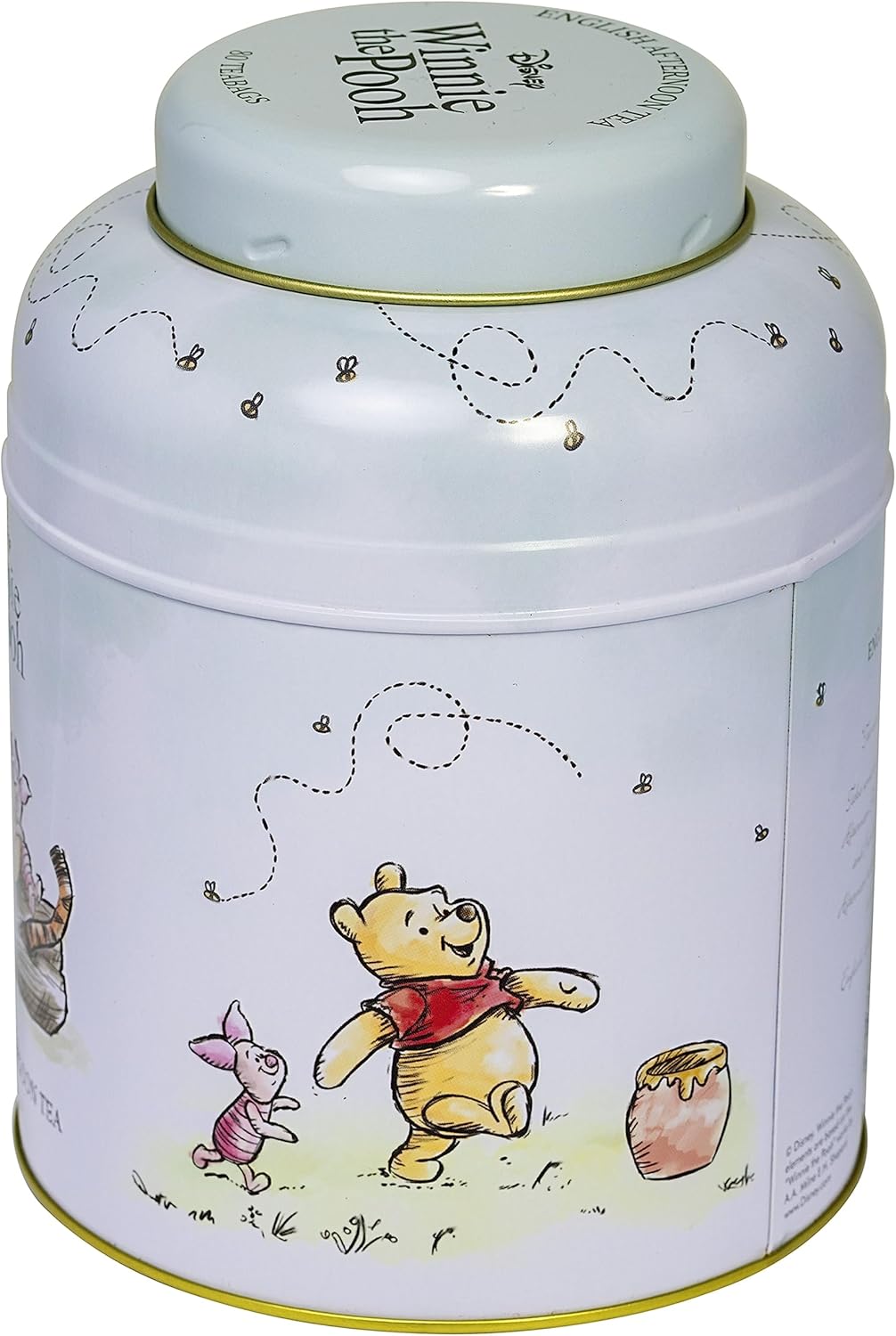 New English Teas Winnie the Pooh & Friends Tea Caddy with 80 English Breakfast Teabags 6