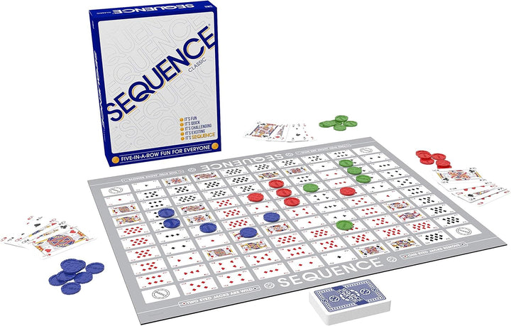 Sequence Fun Family Strategy Game Board Game