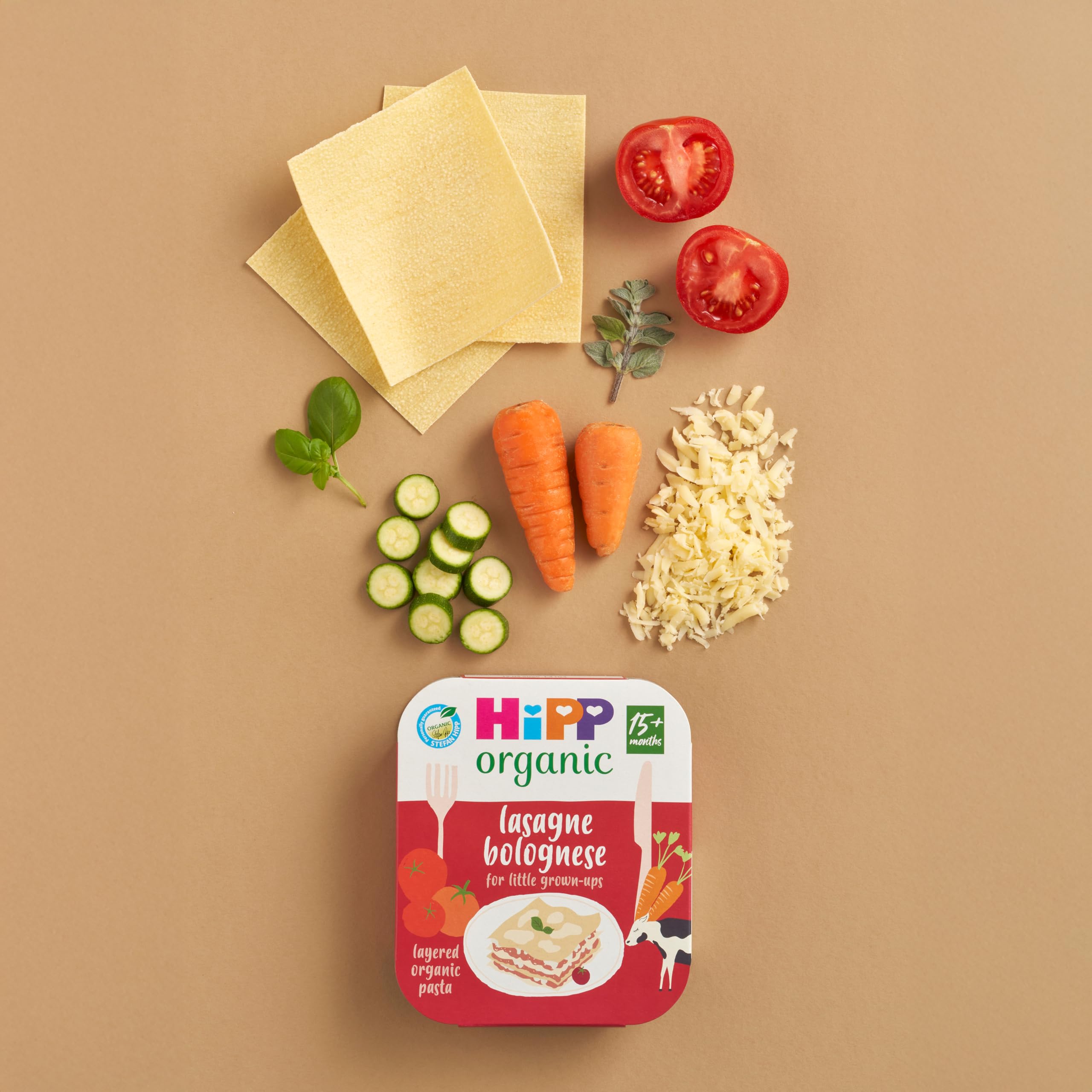 HiPP Organic Lasagne Bolognese Toddler Meal 15+ Months 250g (Pack of 6) 6