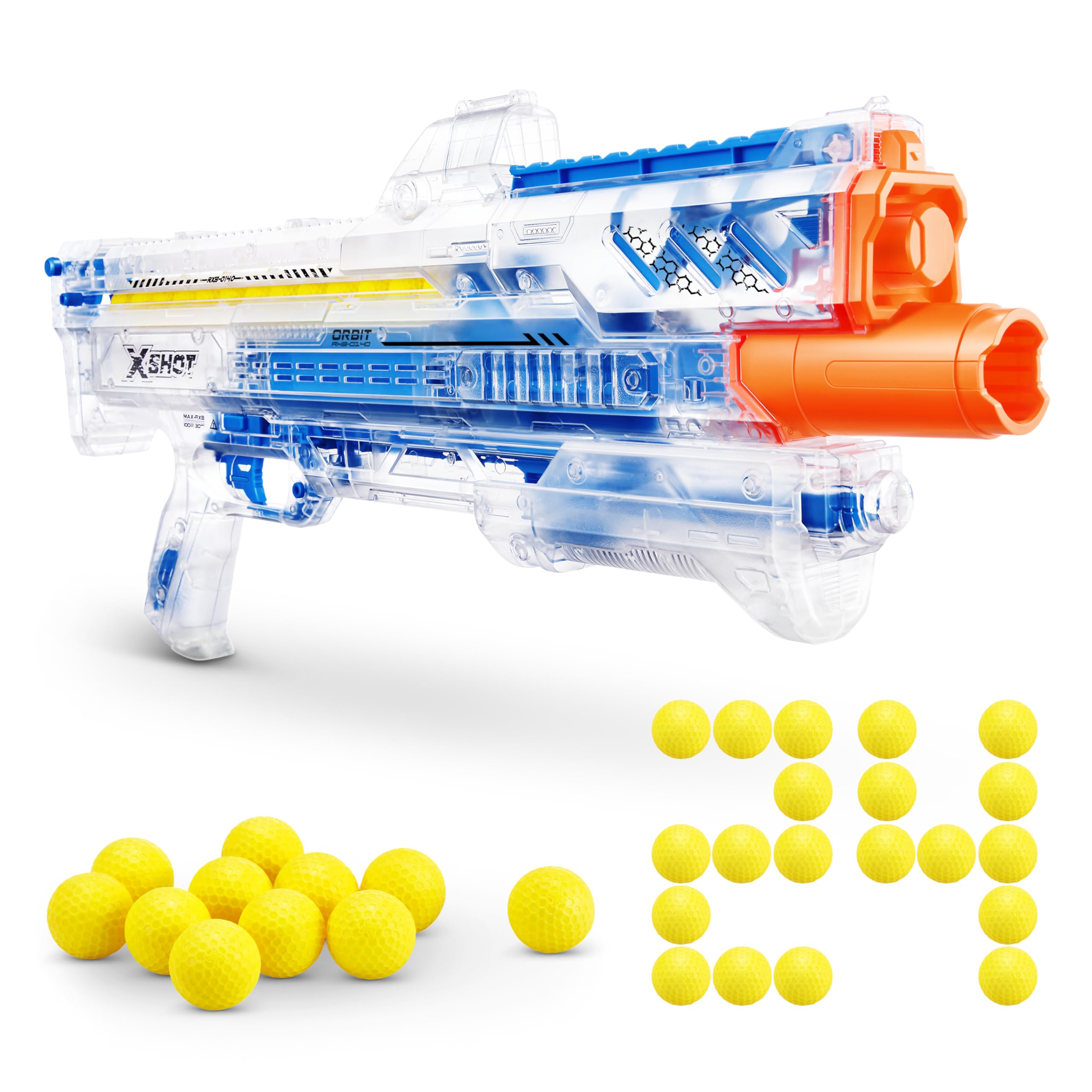 XSHOT Chaos Meteor Blaster Pack - Rapid Fire Foam Darts for Ages 14+