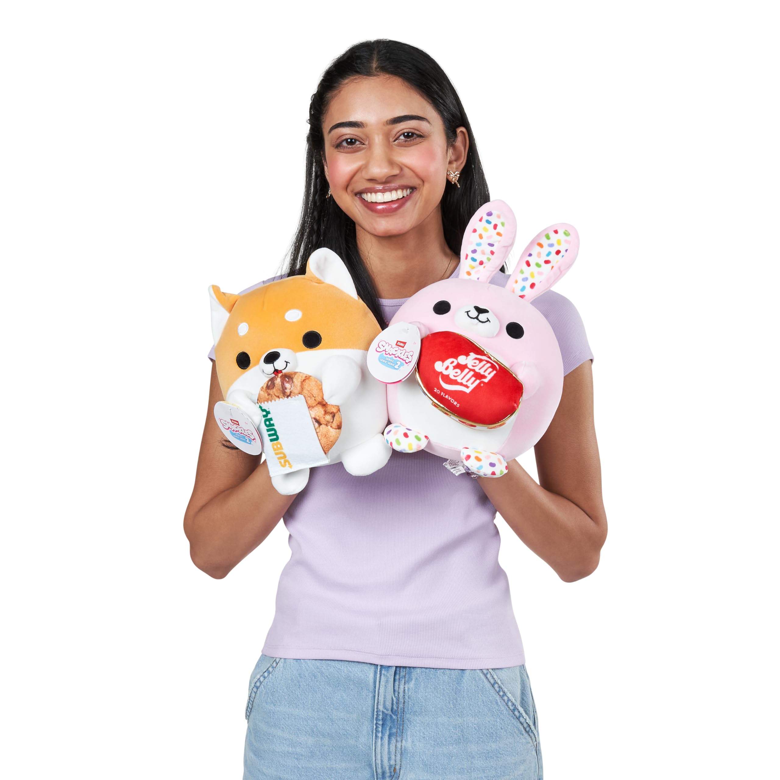 Snackles Series 2 Wave 2 - Corgi Snack Swap Plush, 20 cm by ZURU Cuddly Squishy 11