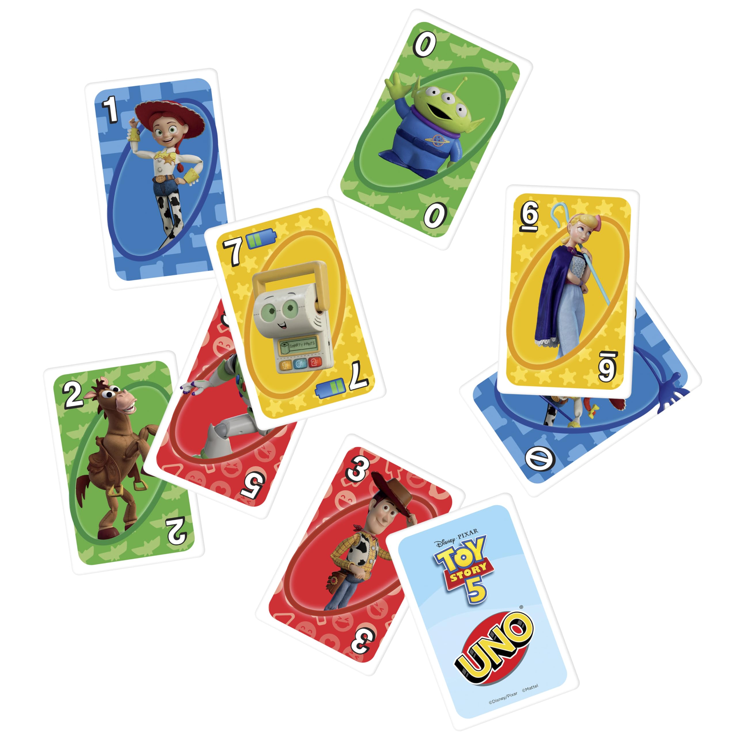 Mattel Games UNO Disney and Pixar Toy Story 5 Card Game | 2-10 Players | Ages 7+ 4