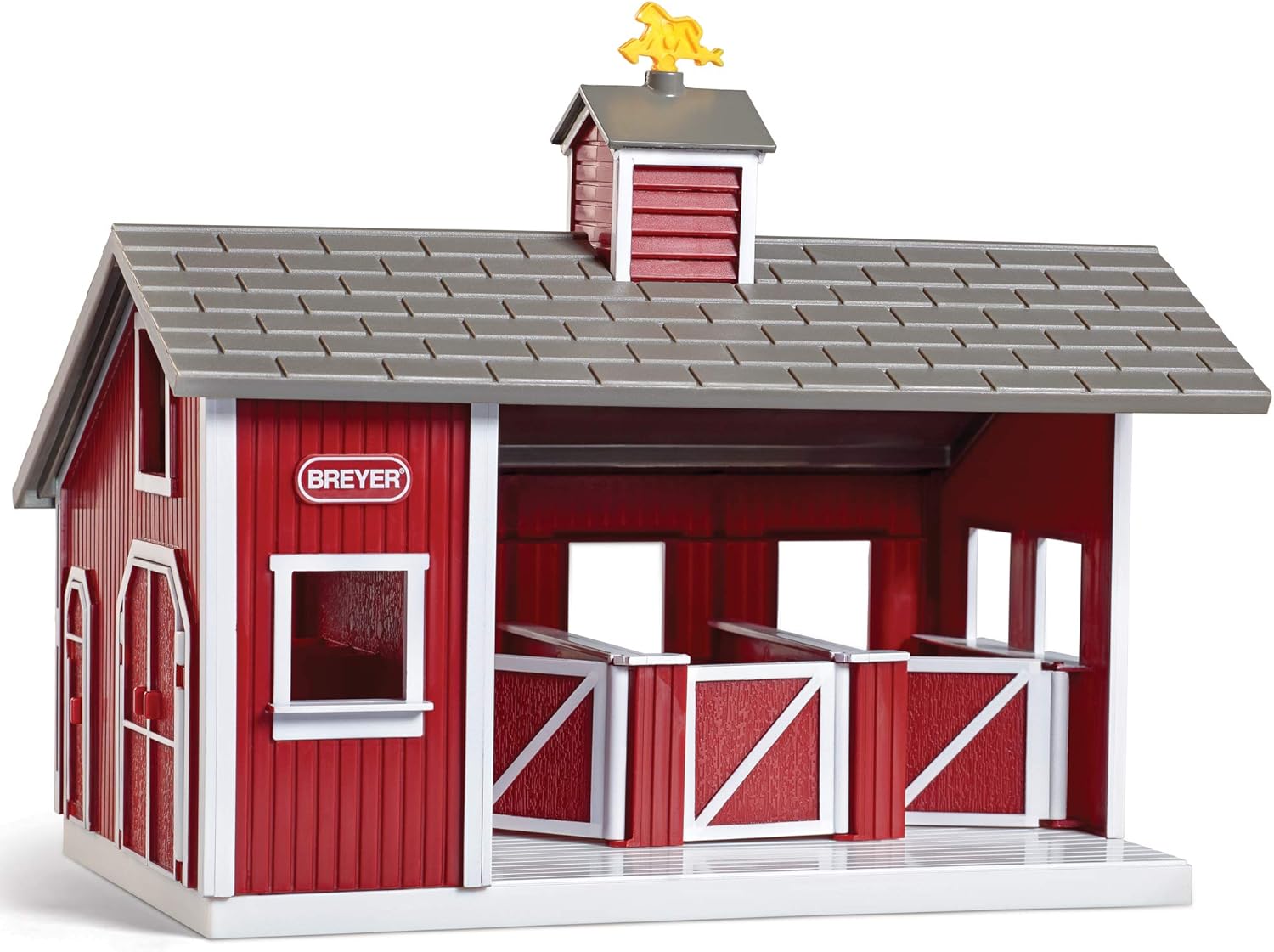 Breyer Stablemates Red Stable and Horse Playset - 1:32 Scale, 4+ Years 6