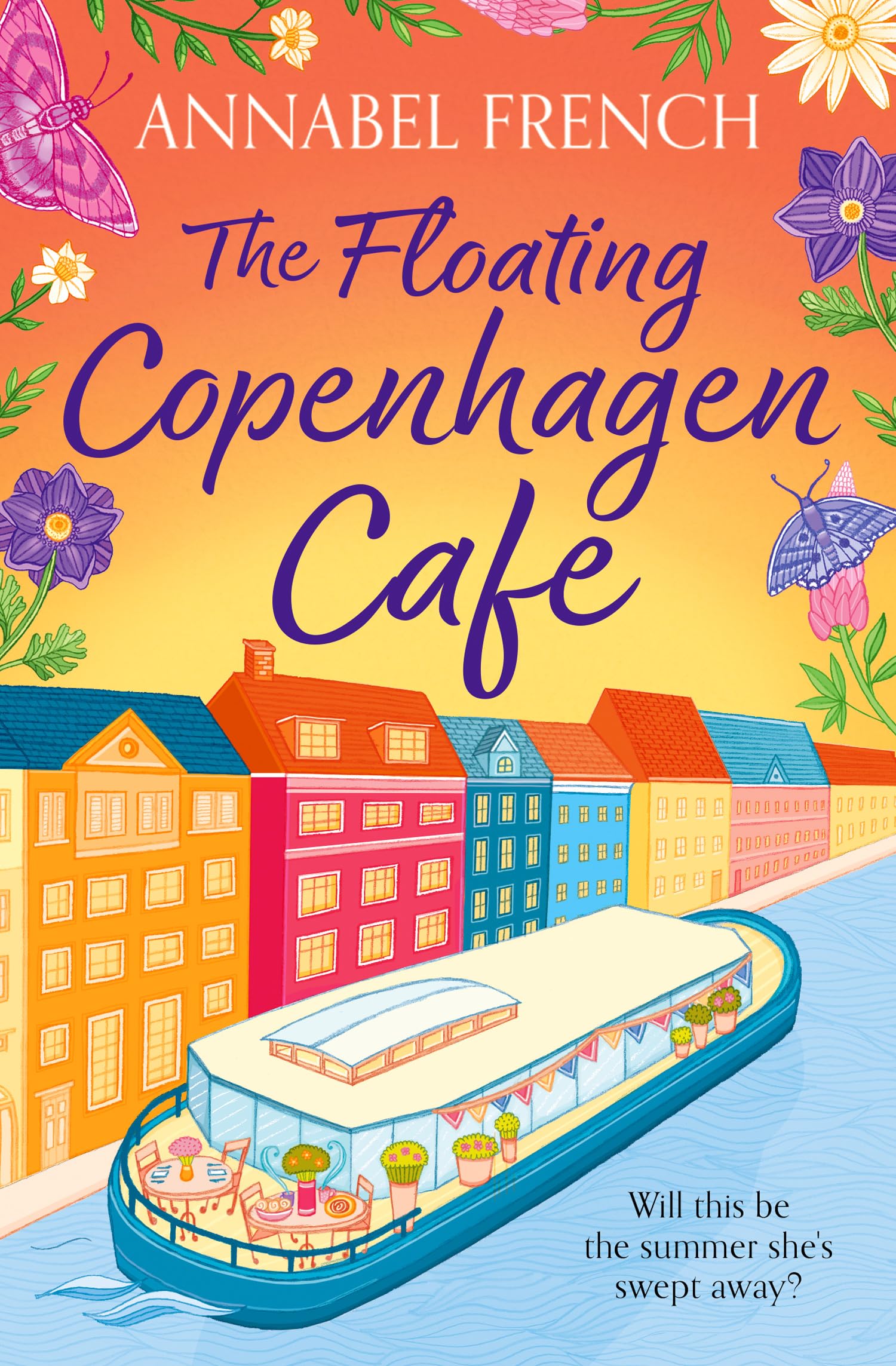 Avon Books The Floating Copenhagen Café | Destination Romance | Annabel French