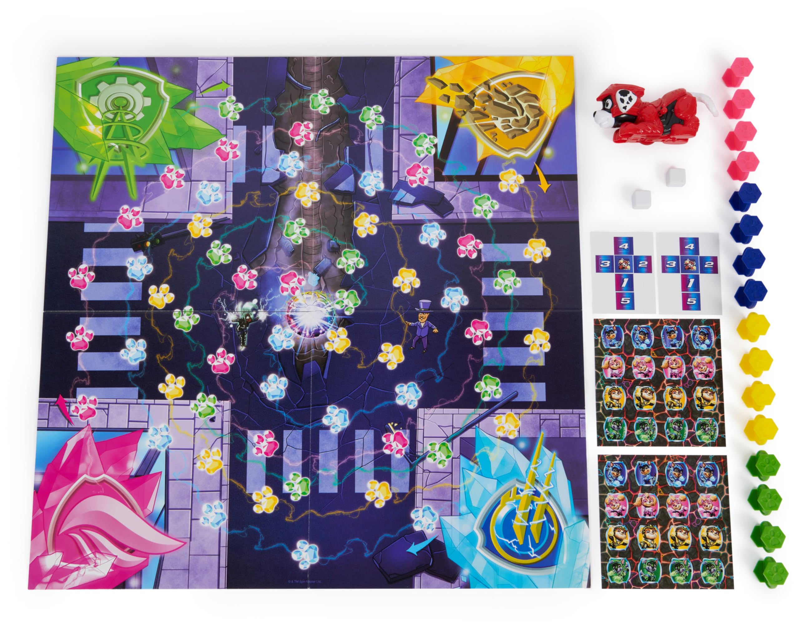 Spin Master Games PAW Patrol: The Mighty Movie Meteor Mayhem Game 9