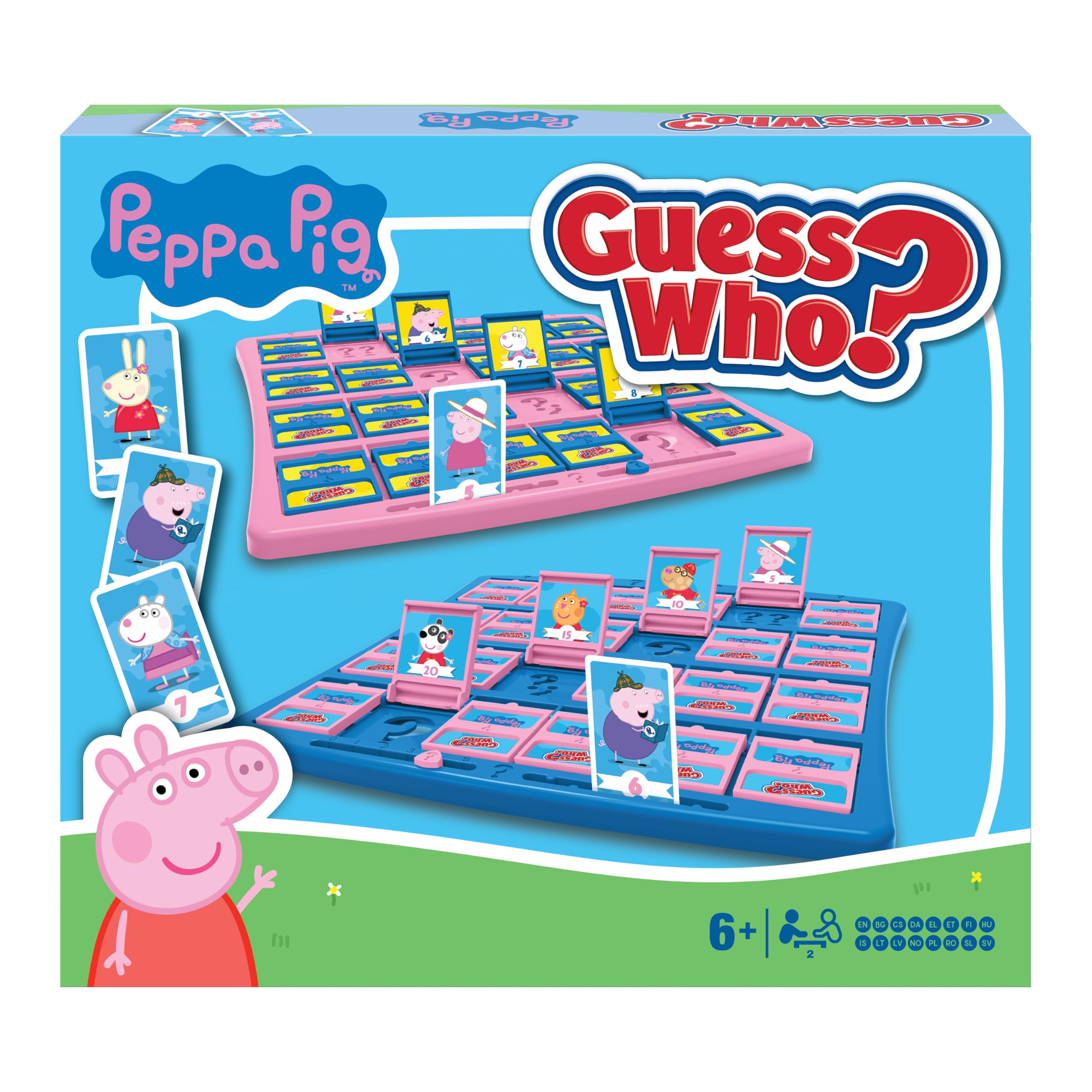 Winning Moves Peppa Pig Guess Who? Board Game | 2 Players | Standard Edition 5
