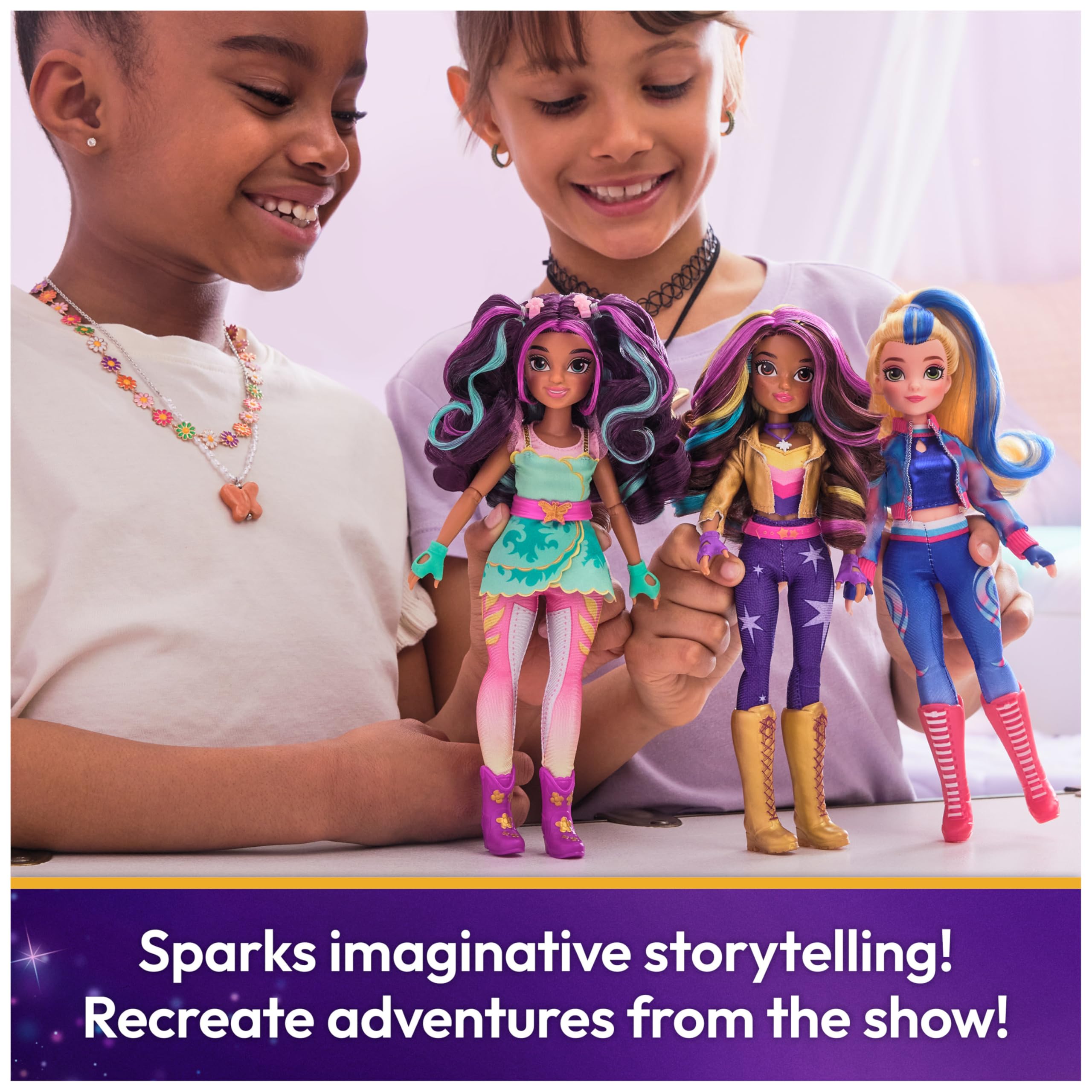 Unicorn Academy Ava Doll with Highlighted Hair, 7 Accessories & Styling Tool | 24.1cm | Ages 4+ 6