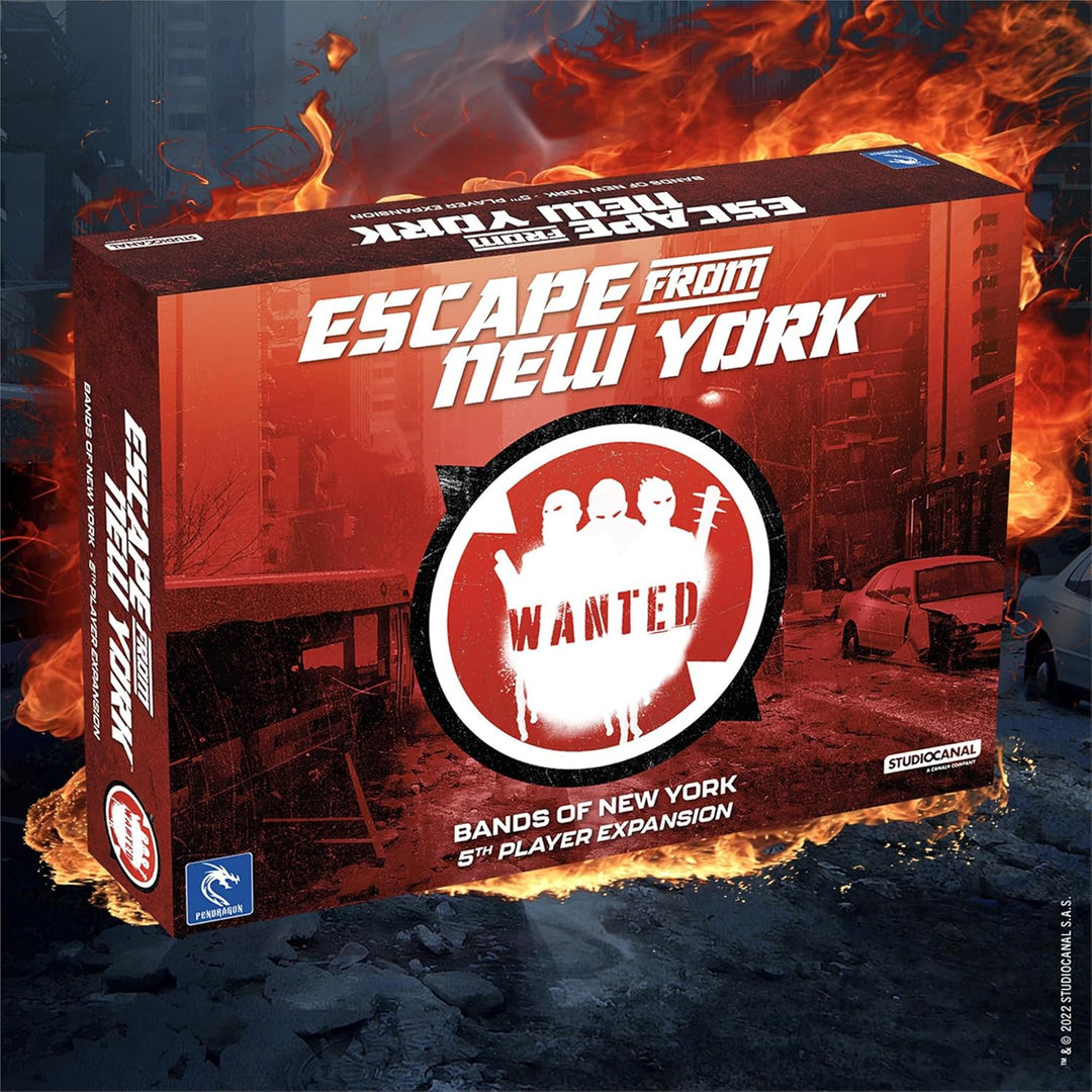 Pendragon Studios Escape from New York: Bands of New York - 5th Player Expansion