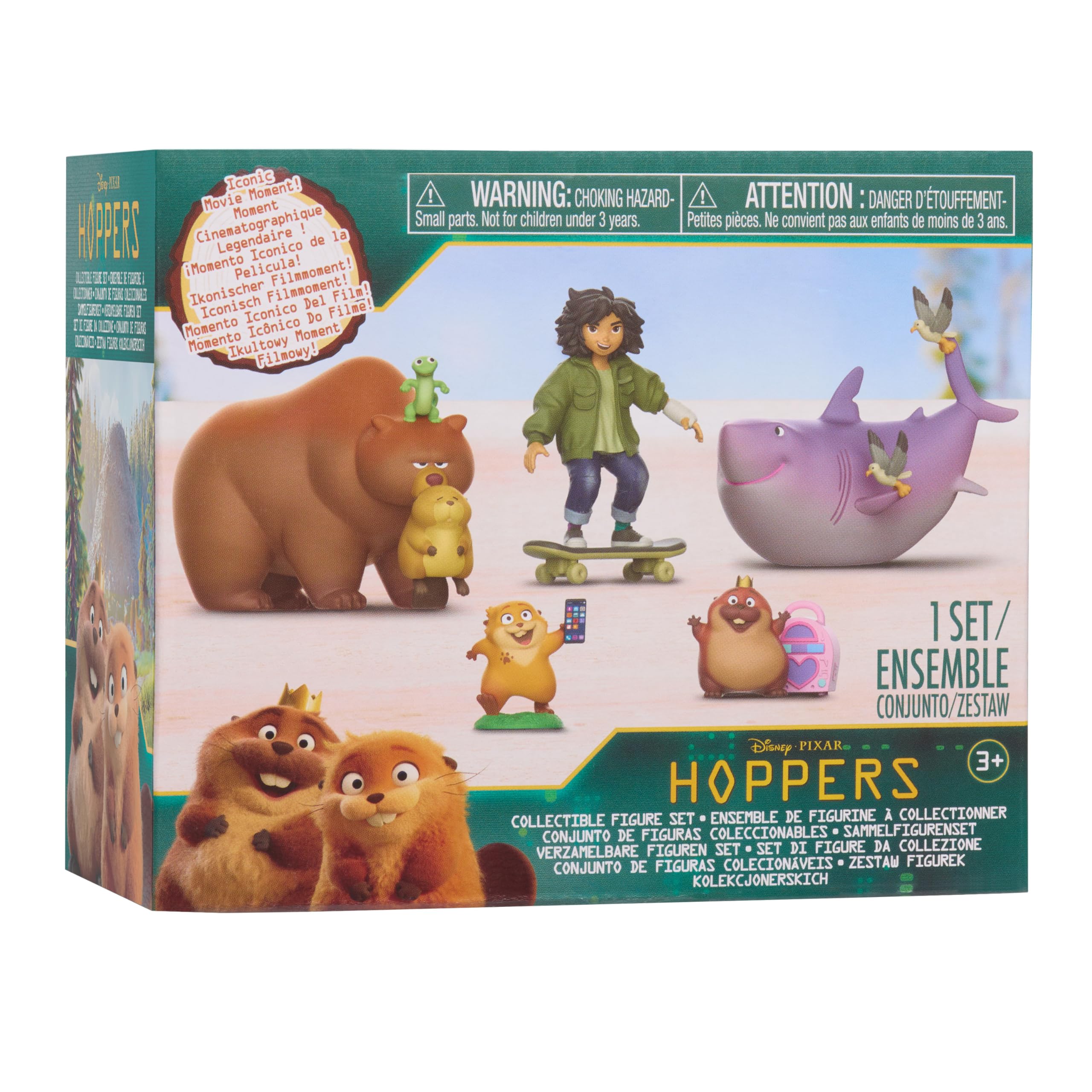 Just Play Disney and Pixar Hoppers Collectible Figure Set | 5 Figures | Ages 3+ 1