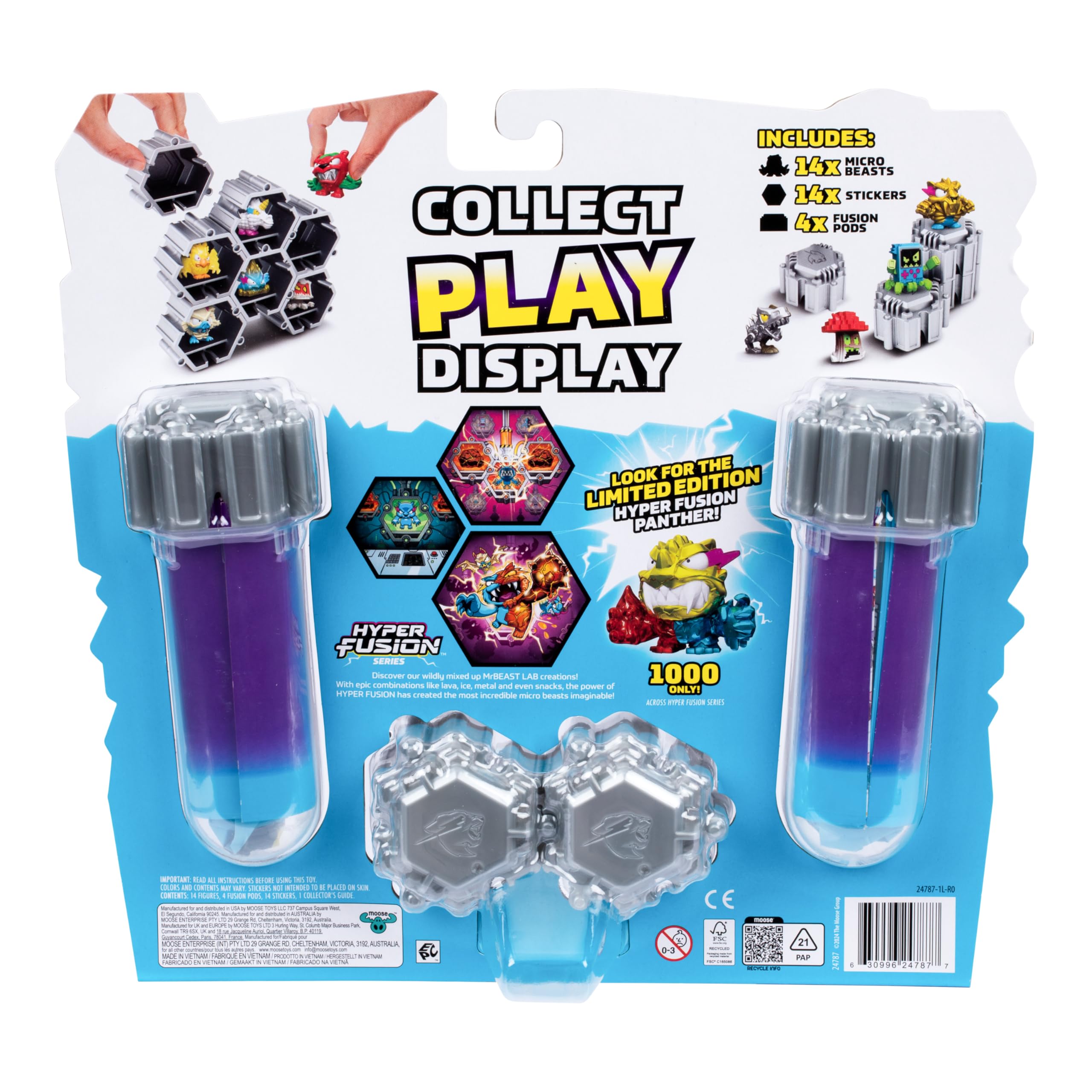 MRBEAST LAB Hyper Fusion Series Avalanche Globe Collectibles - 1 Inch Figures | Ages 5+ 4