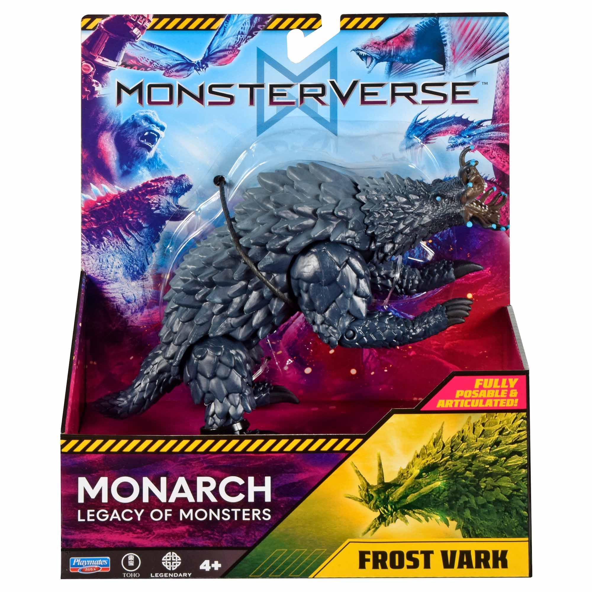 MonsterVerse Monarch Official Frost Vark 5-Inch Action Figure - Series-Inspired Titan