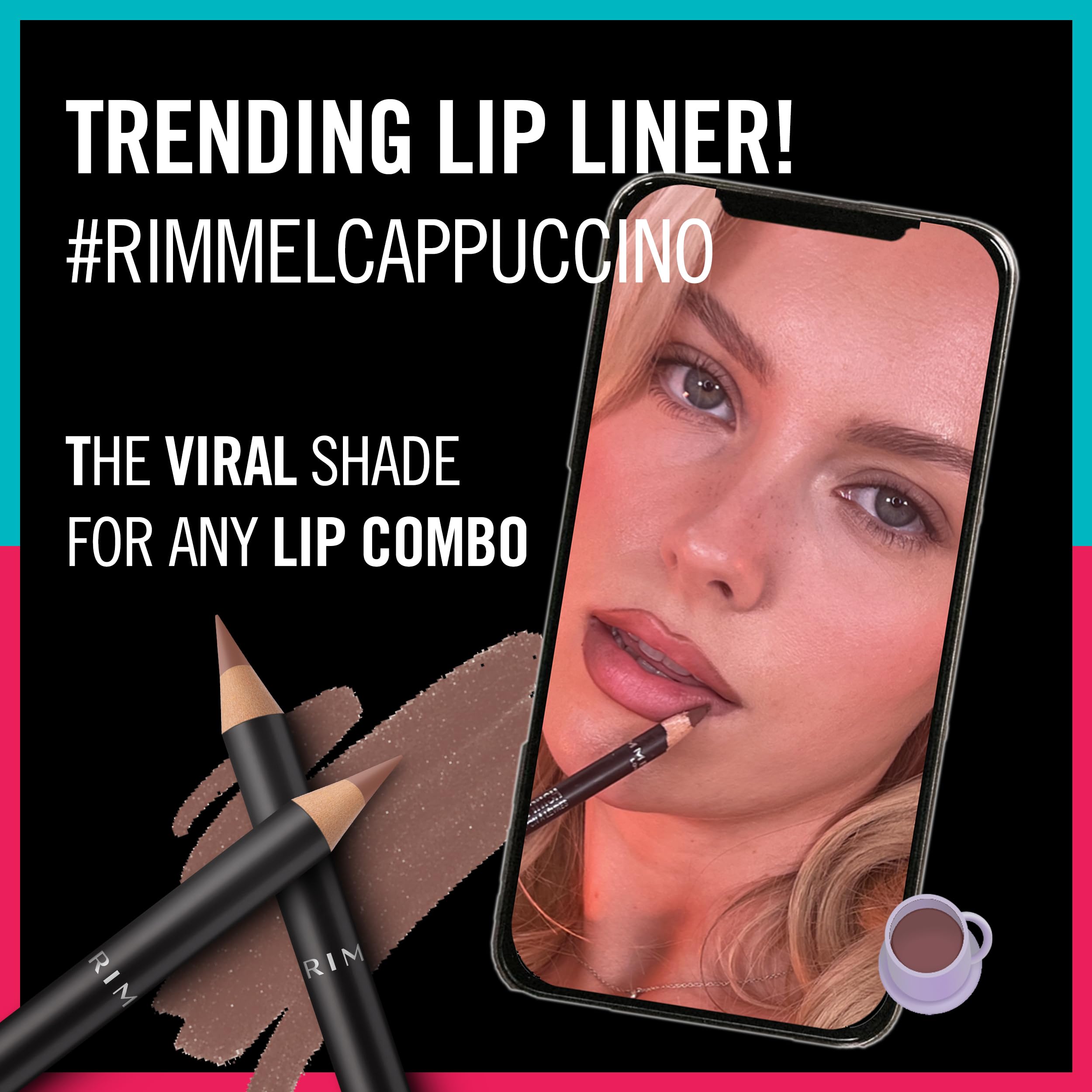 Rimmel Lasting Finish 8HR Lip Liner - Pink Candy 7