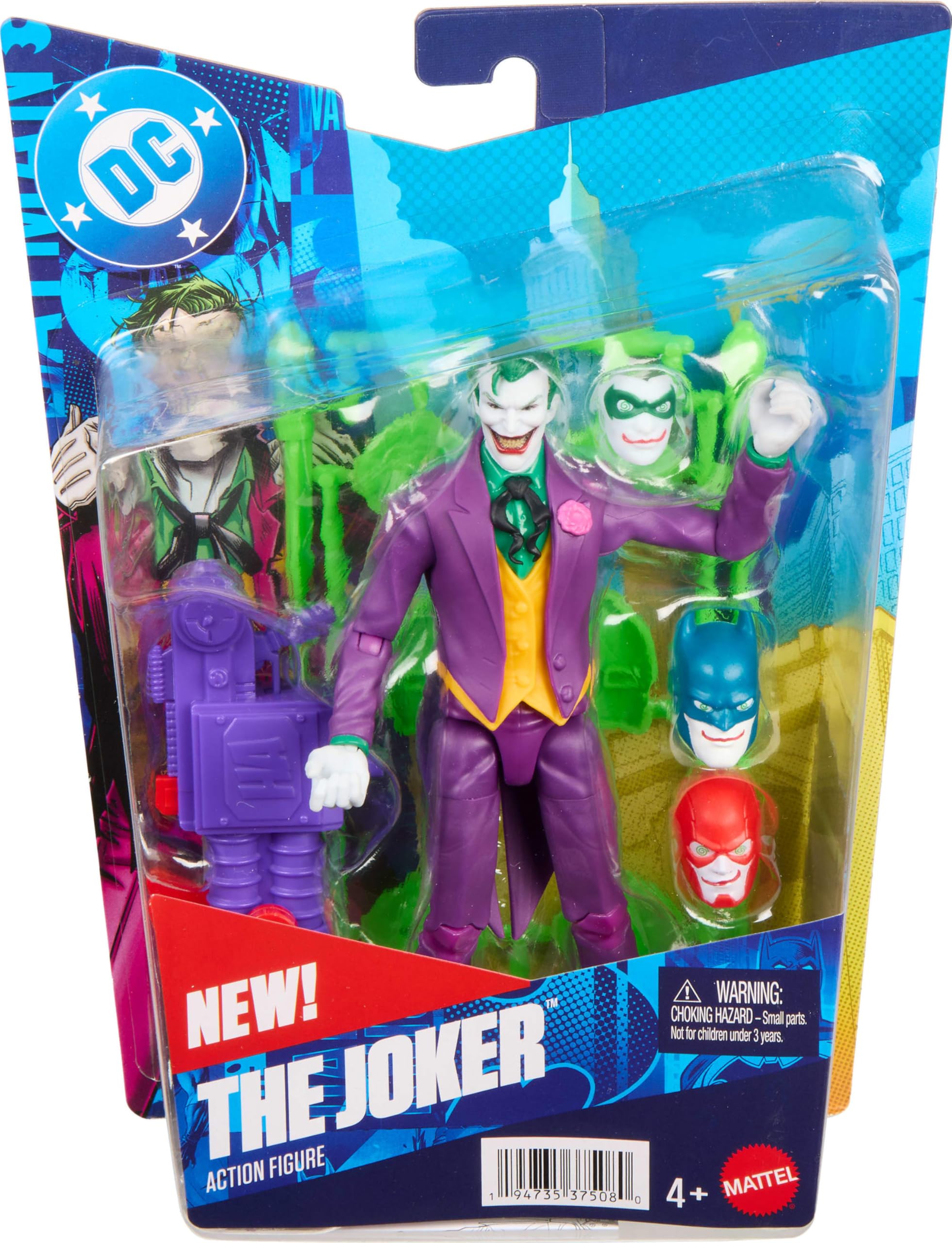 Mattel DC Premier Joker Action Figure - 6.5 Inch, 22 Points of Articulation | Series 1 7