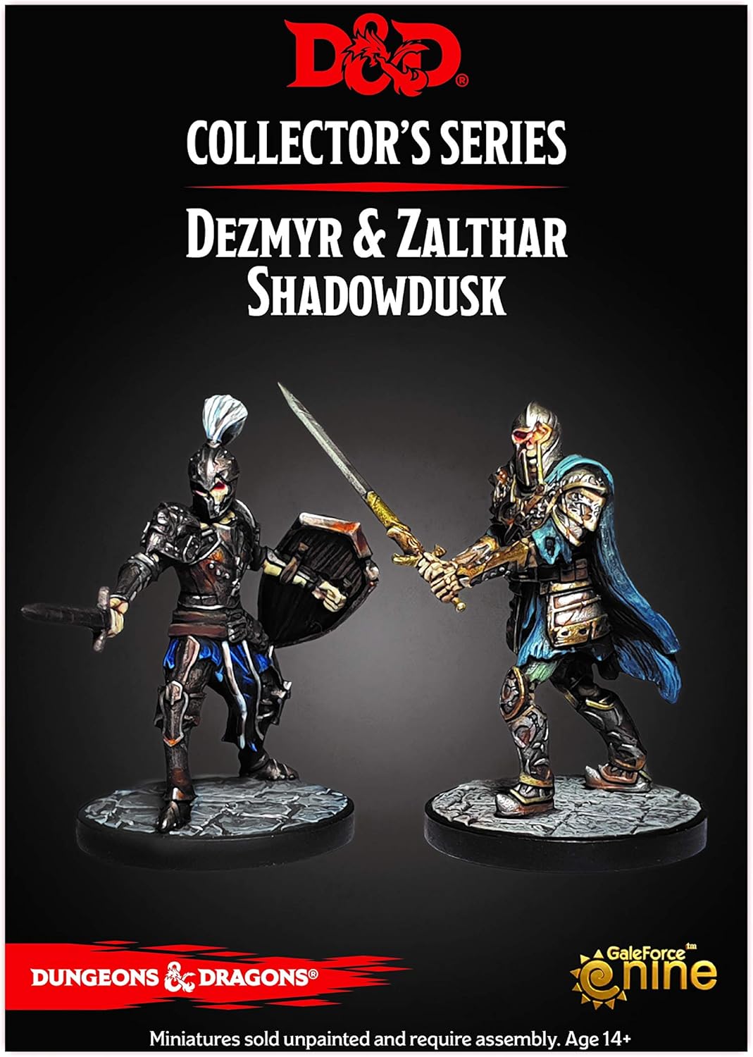 Gale Force Nine Dungeons & Dragons Dungeon of the Mad Mage Dezmyr & Zalthar Miniatures Set (GF971081)