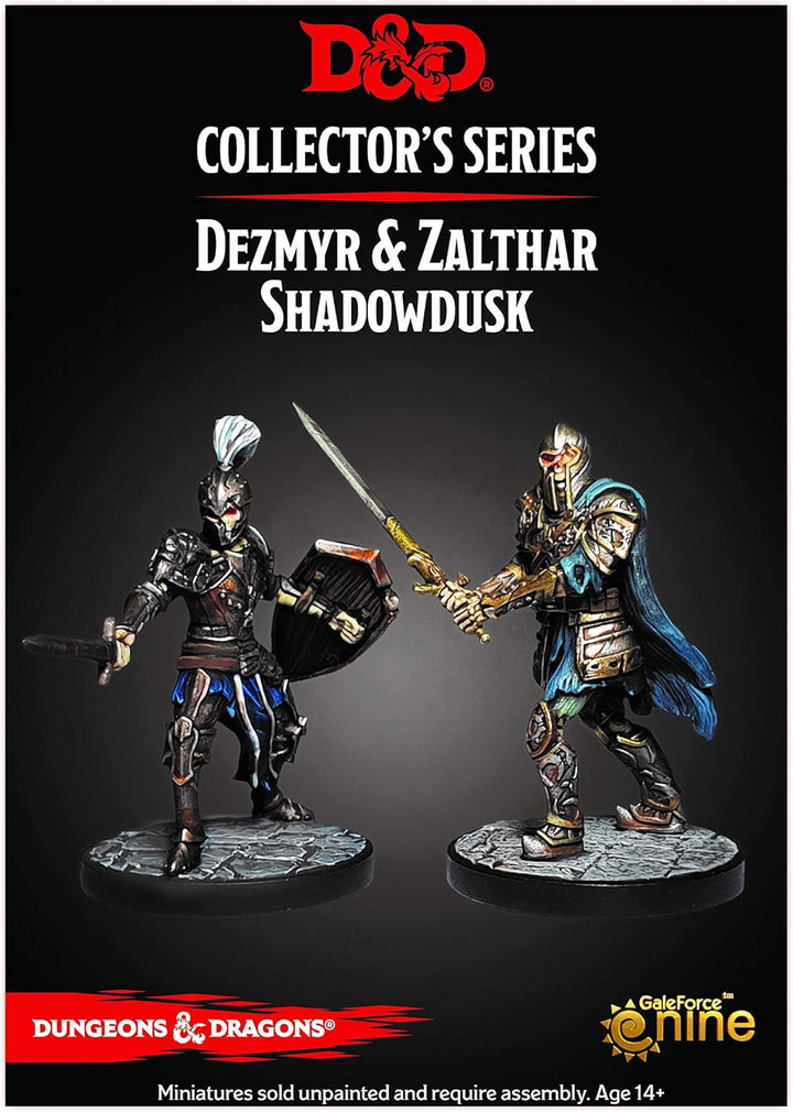 Gale Force Nine Dungeons & Dragons Dungeon of the Mad Mage Dezmyr & Zalthar Miniatures Set (GF971081)