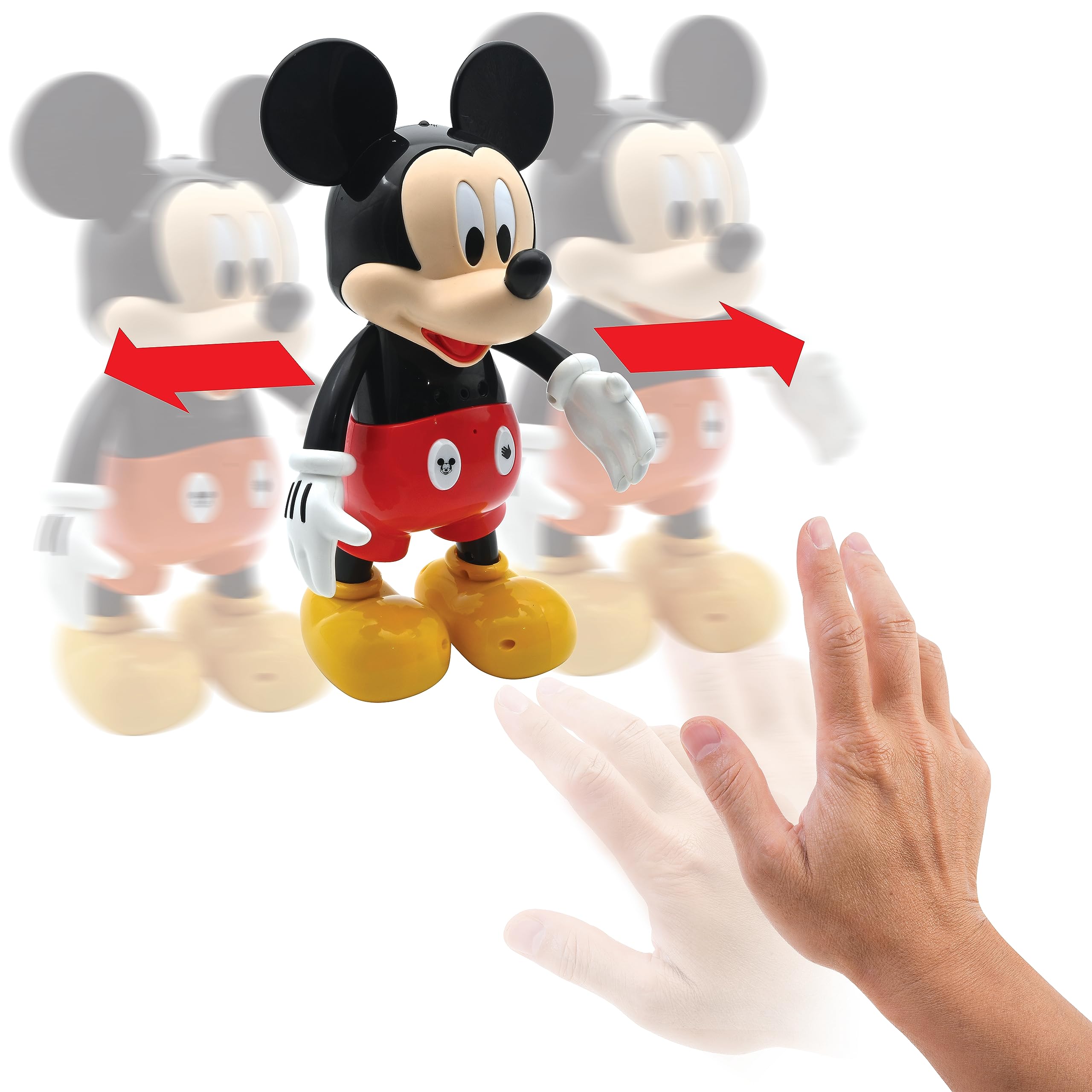 Lexibook Disney Bilingual Mickey Robot - Educational Interactive Toy with Quizzes, Dance & Light Effects 5