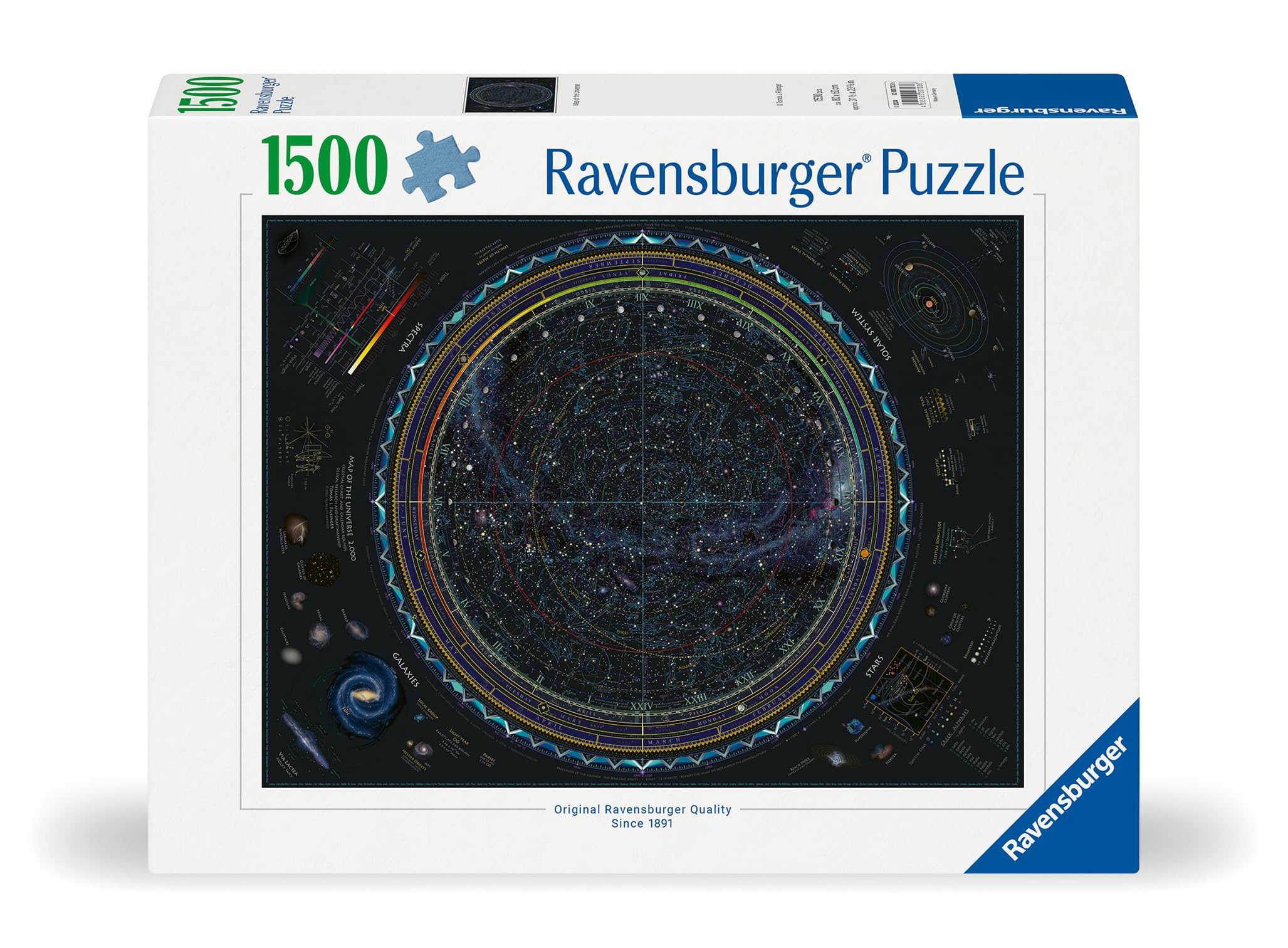 Ravensburger Map of the Universe 1500 Piece Jigsaw Puzzle for Adults & Teens 5