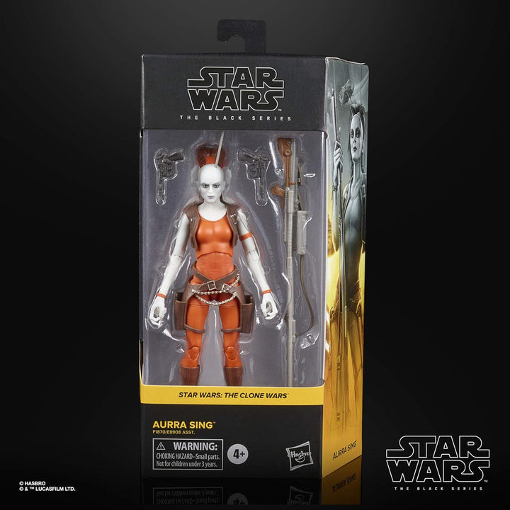 Star Wars The Black Series The Clone Wars - Aurra Sing 6-Inch Action Figure (F1870)