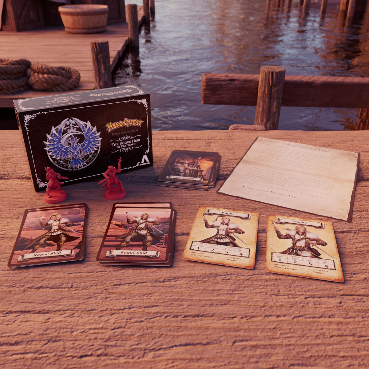 Hasbro Gaming HeroQuest – Der abtrünnige Erbe von Elethorn – Figuren-Erweiterung
