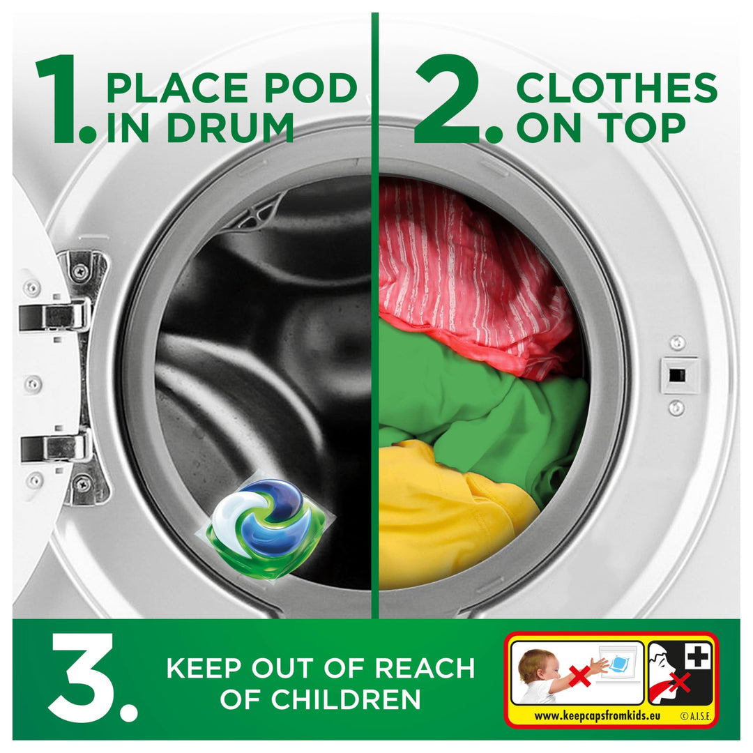 Ariel - Platinum PODS Washing Liquid Laundry Detergent Capsules 52 Washes + Touch of Febreze Odour Defence
