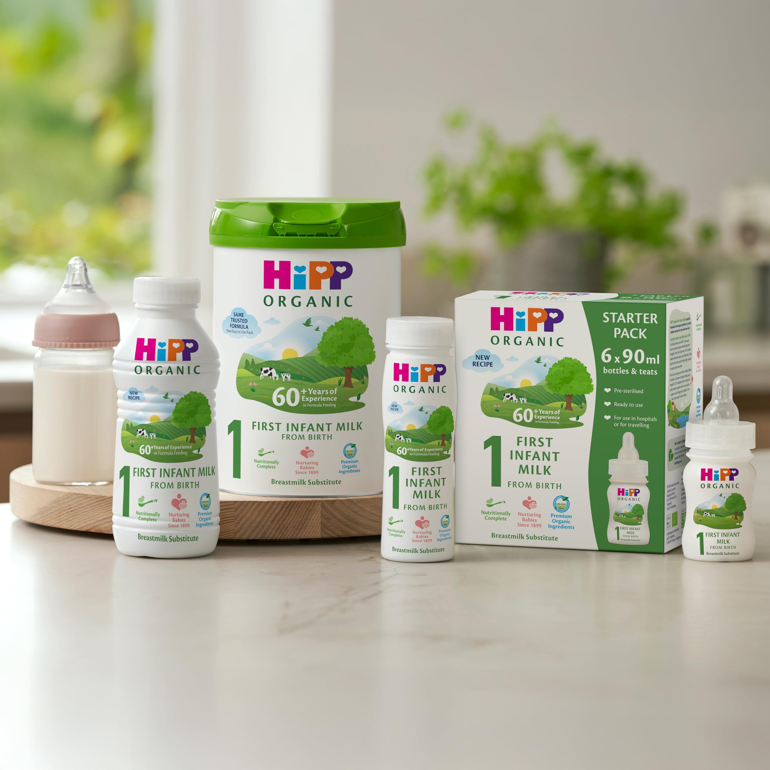 HiPP Organic 1 First Milk Ready to Feed 200ml (Pack of 6) 10