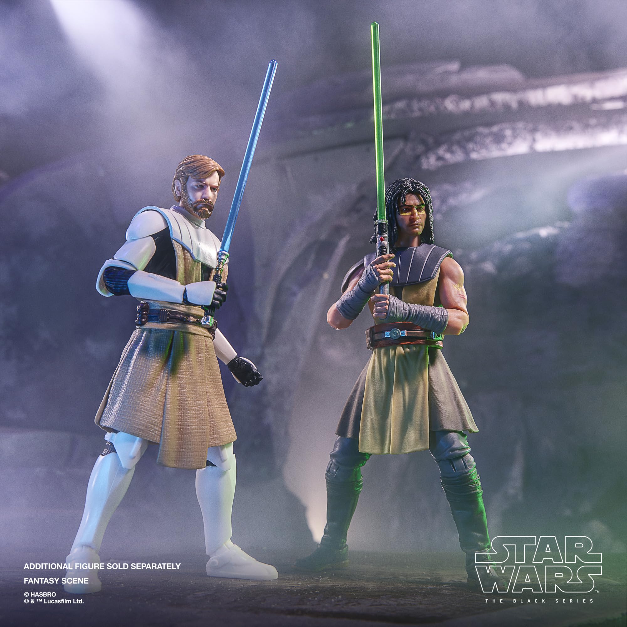 Star Wars The Black Series Quinlan Vos Action Figure - 6 Inch Scale | The Clone Wars Collectible 9