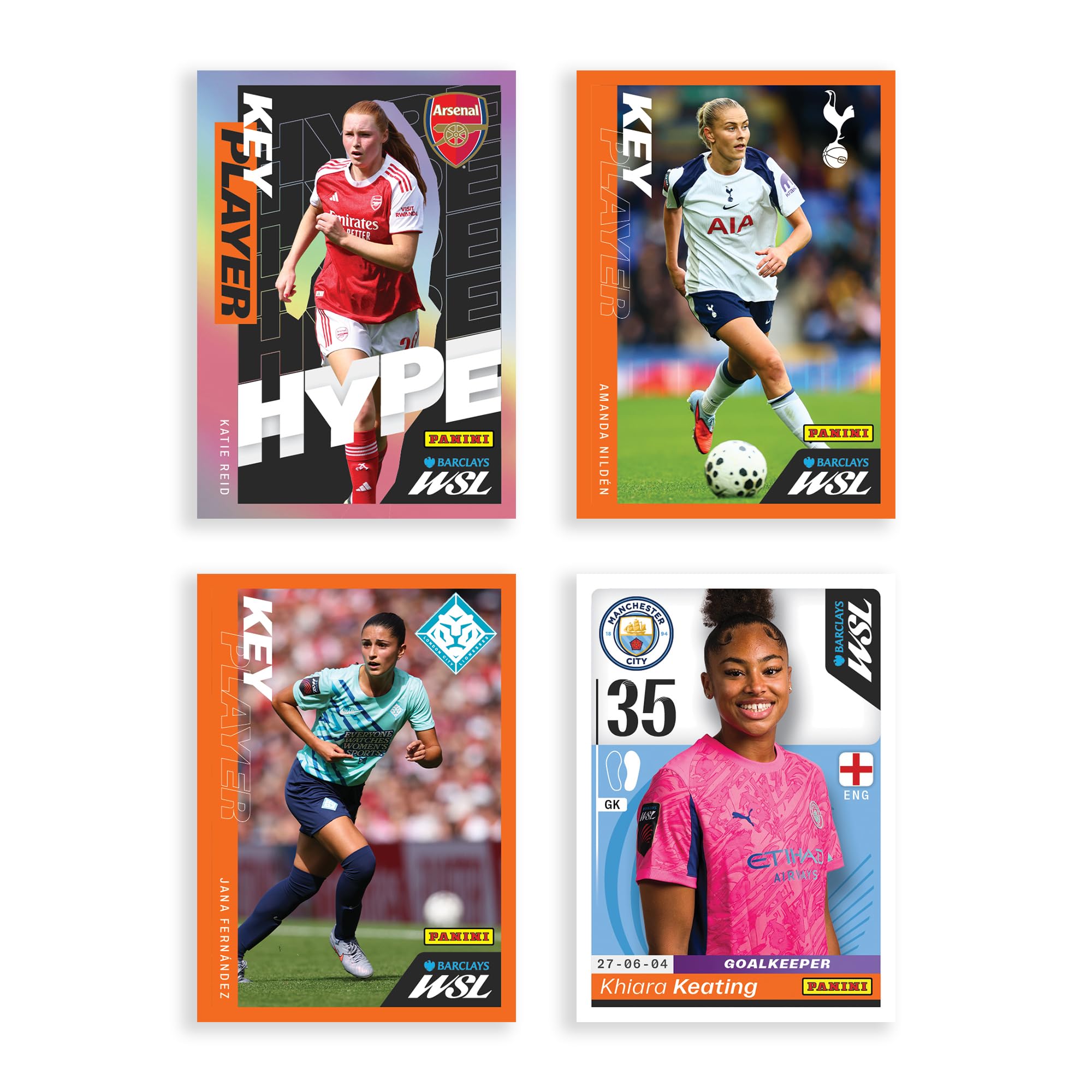 Panini Barclays Women’s Super League Official Sticker Collection 2026 - Pocket Tin | 535 Stickers to Collect 4