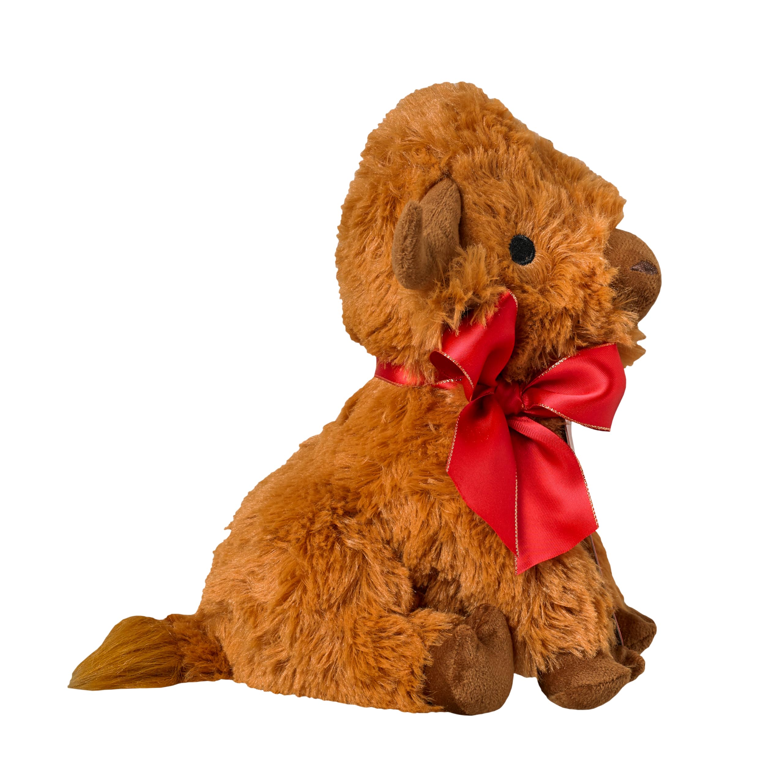Good Boy Highland Cow Plush Toy - Soft, Squeaky, Giftable 2