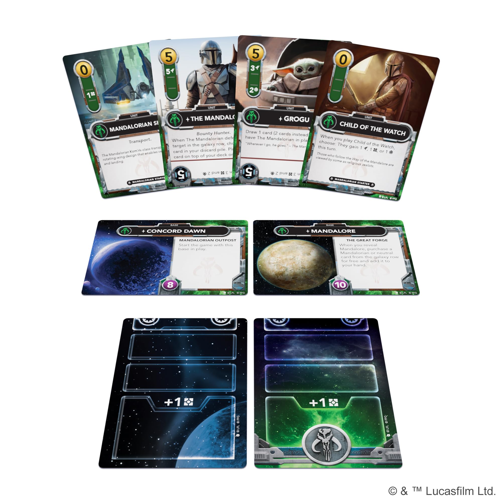 Fantasy Flight Games Star Wars The Deckbuilding Game: The Mandalorian Faction Pack 5