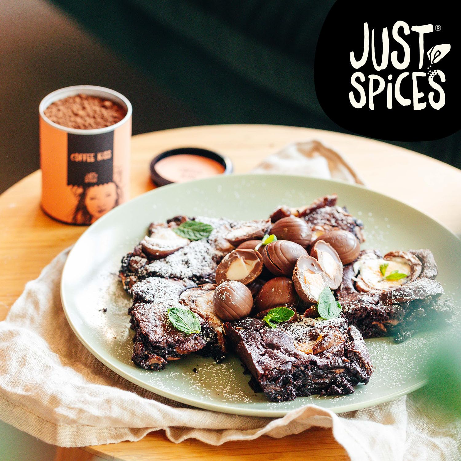 Just Spices Coffee Kiss - Cocoa & Almond Coffee Mix with Ceylon Cinnamon, 45g 10