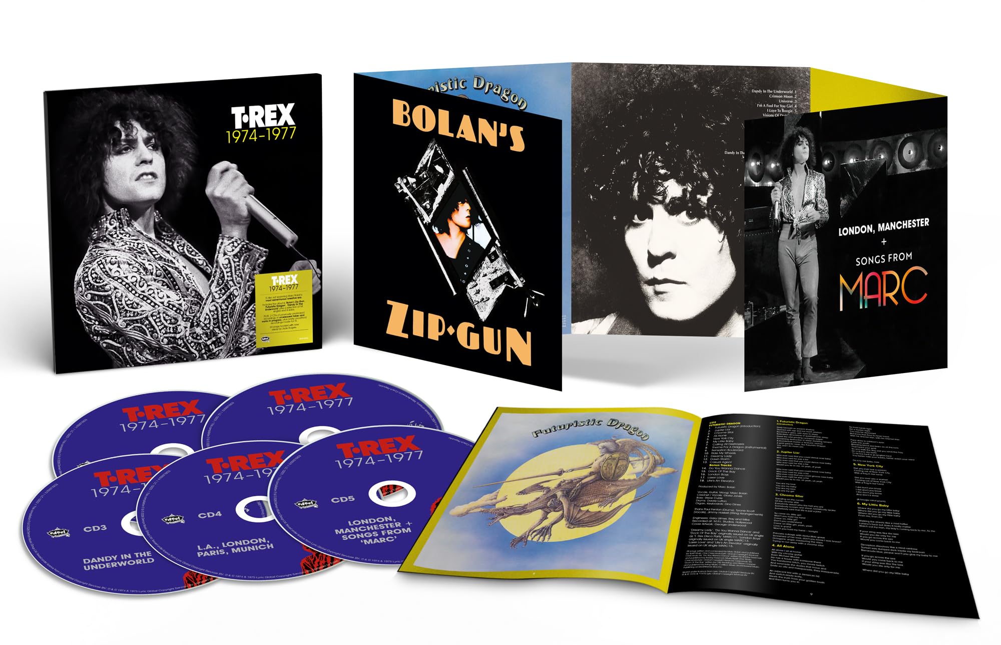 T. Rex - 1974 - 1977 [5CD Box Set]