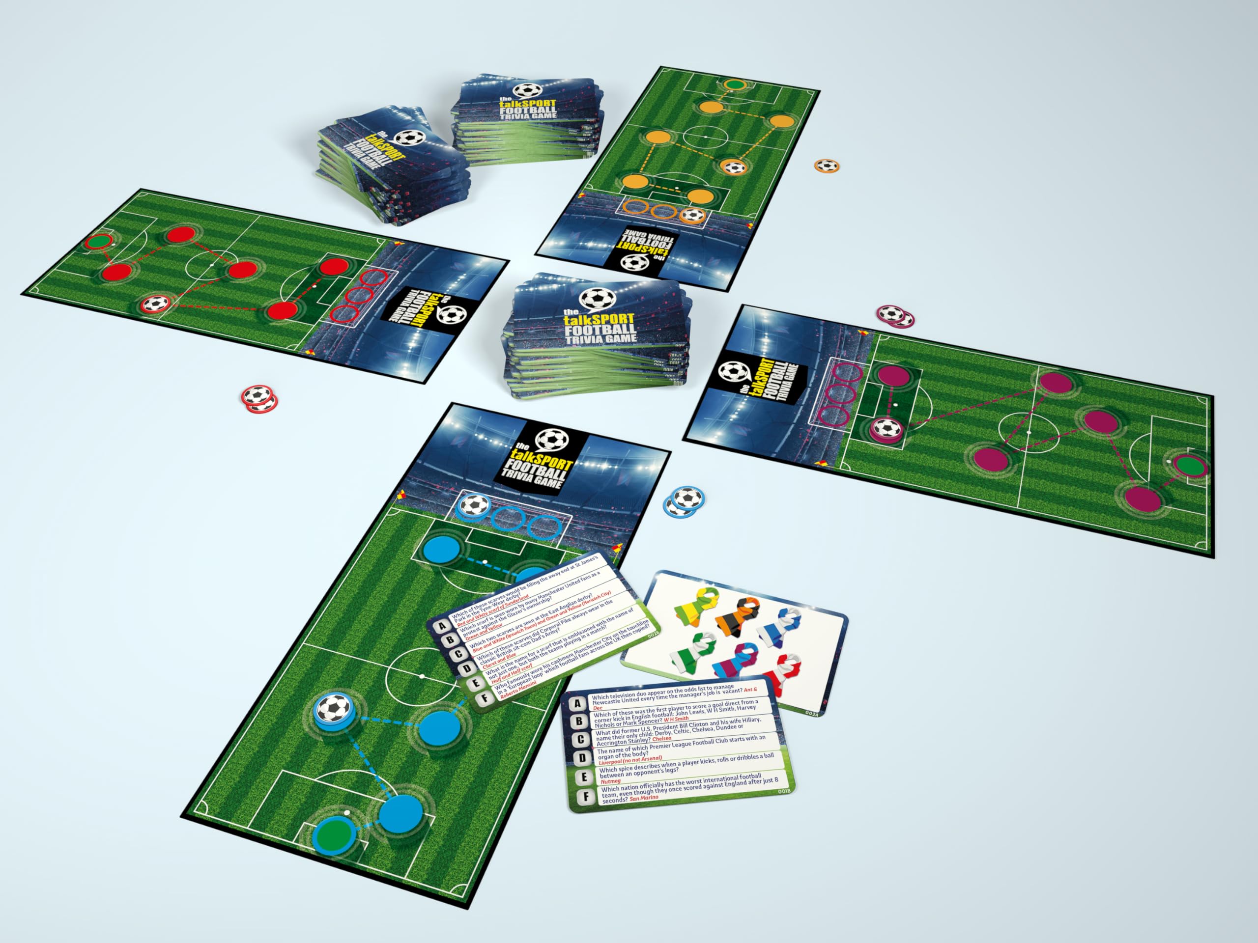 Big Sky Games The talkSport Ultimate Football Trivia Game - Party Board Game 4