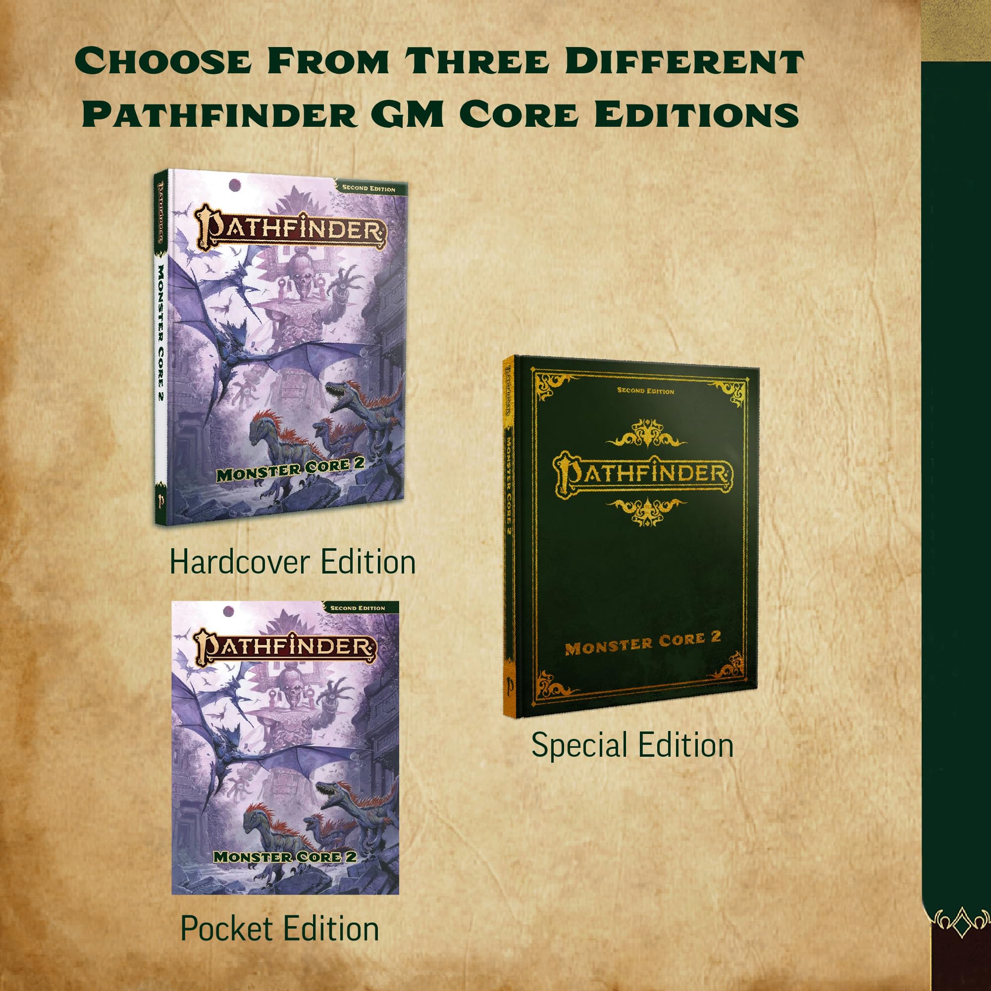 Paizo Pathfinder Monster Core 2 (Pathfinder Second Edition) | 278 Pages, Paperback 7