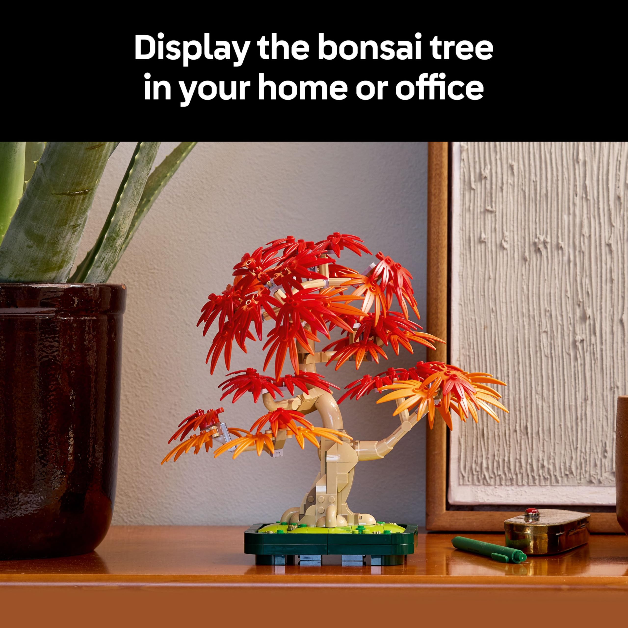 LEGO Botanicals Japanese Red Maple Bonsai Tree Building Set 10348 | Ages 18+ 6