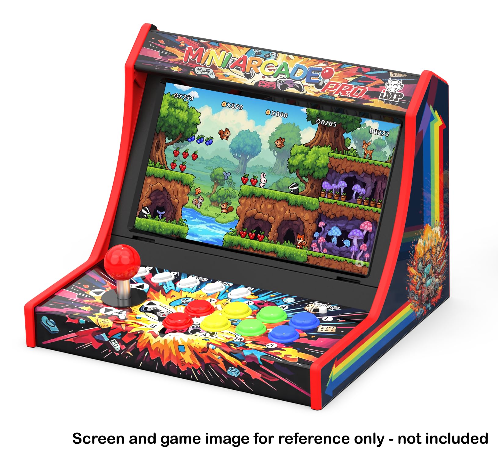 Mini Arcade Pro - Retro Game Cabinet for Nintendo Switch, Switch OLED, and Switch 2 9